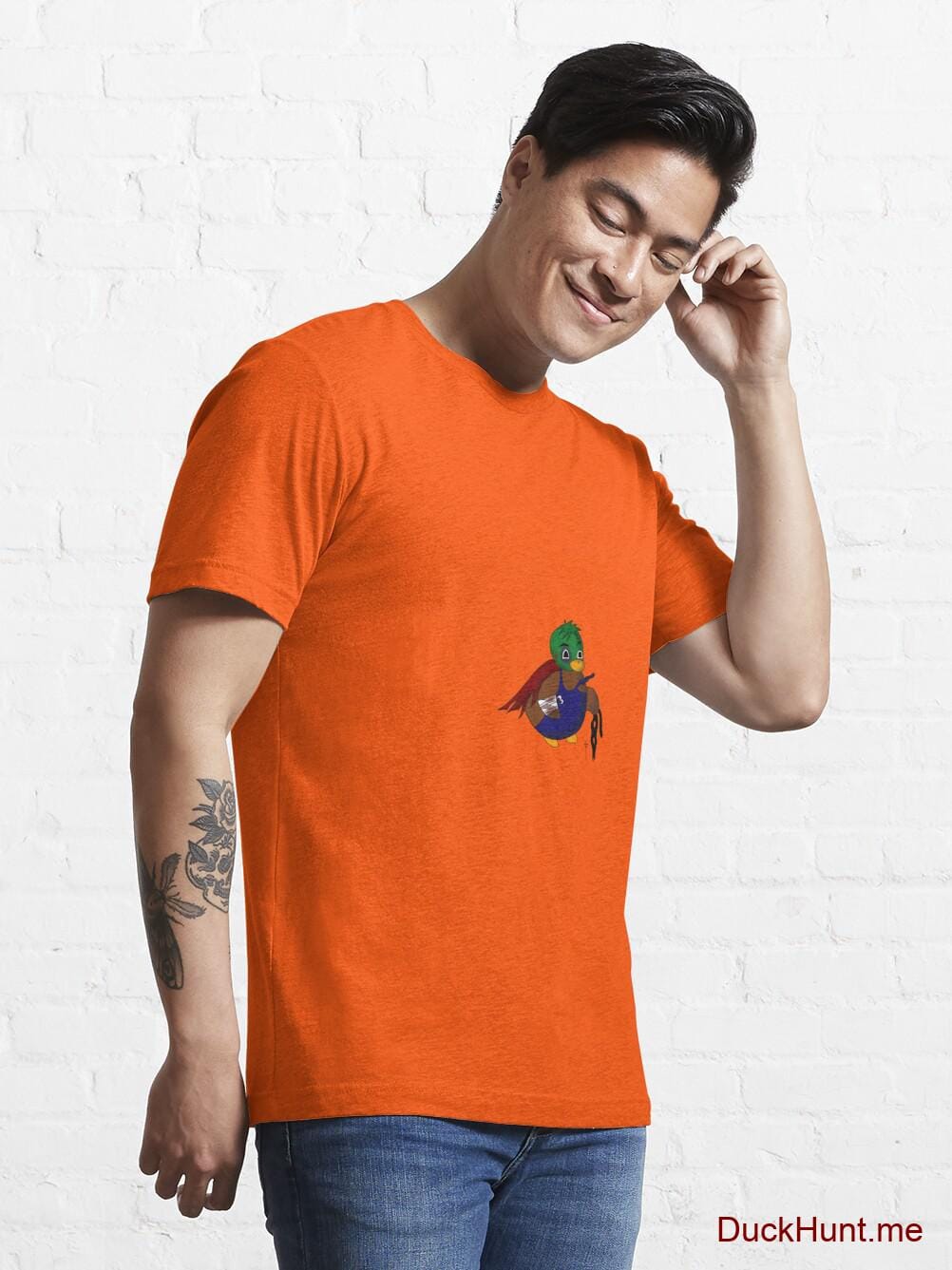 Dead DuckHunt Boss (smokeless) Orange Essential T-Shirt (Front printed) alternative image 6