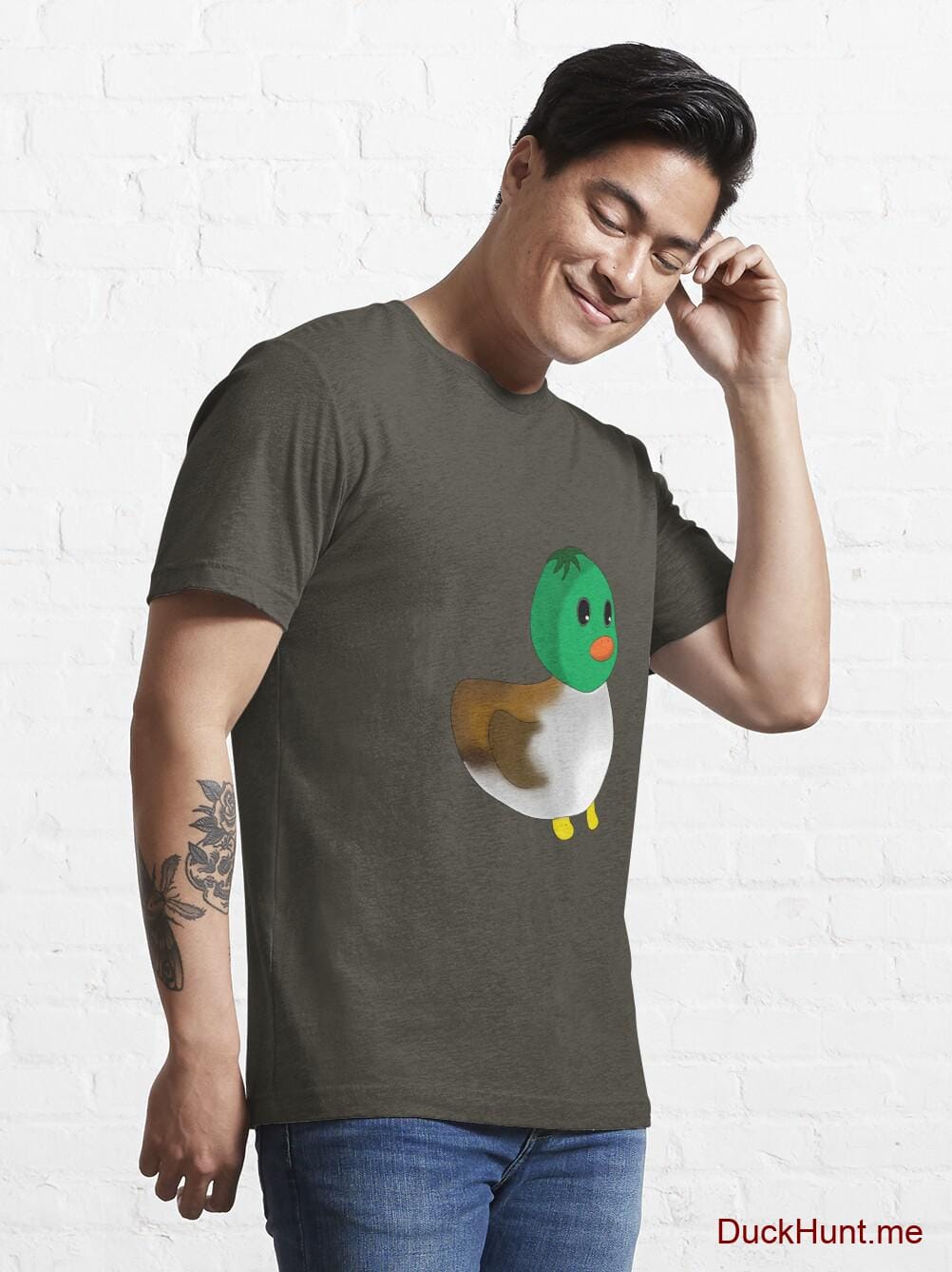 Normal Duck Army Essential T-Shirt (Front printed) alternative image 6