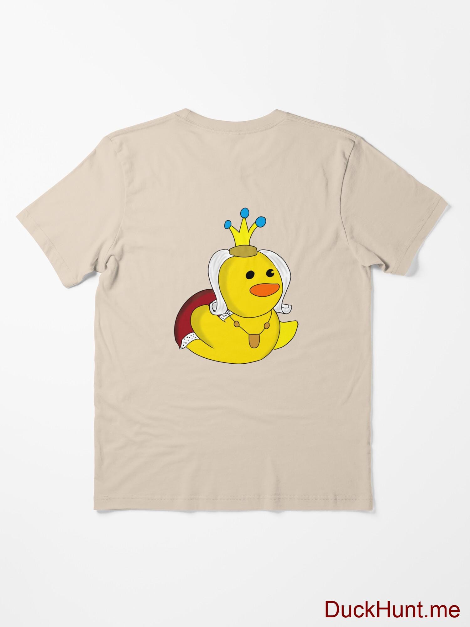 Royal Duck Creme Essential T-Shirt (Back printed) alternative image 1