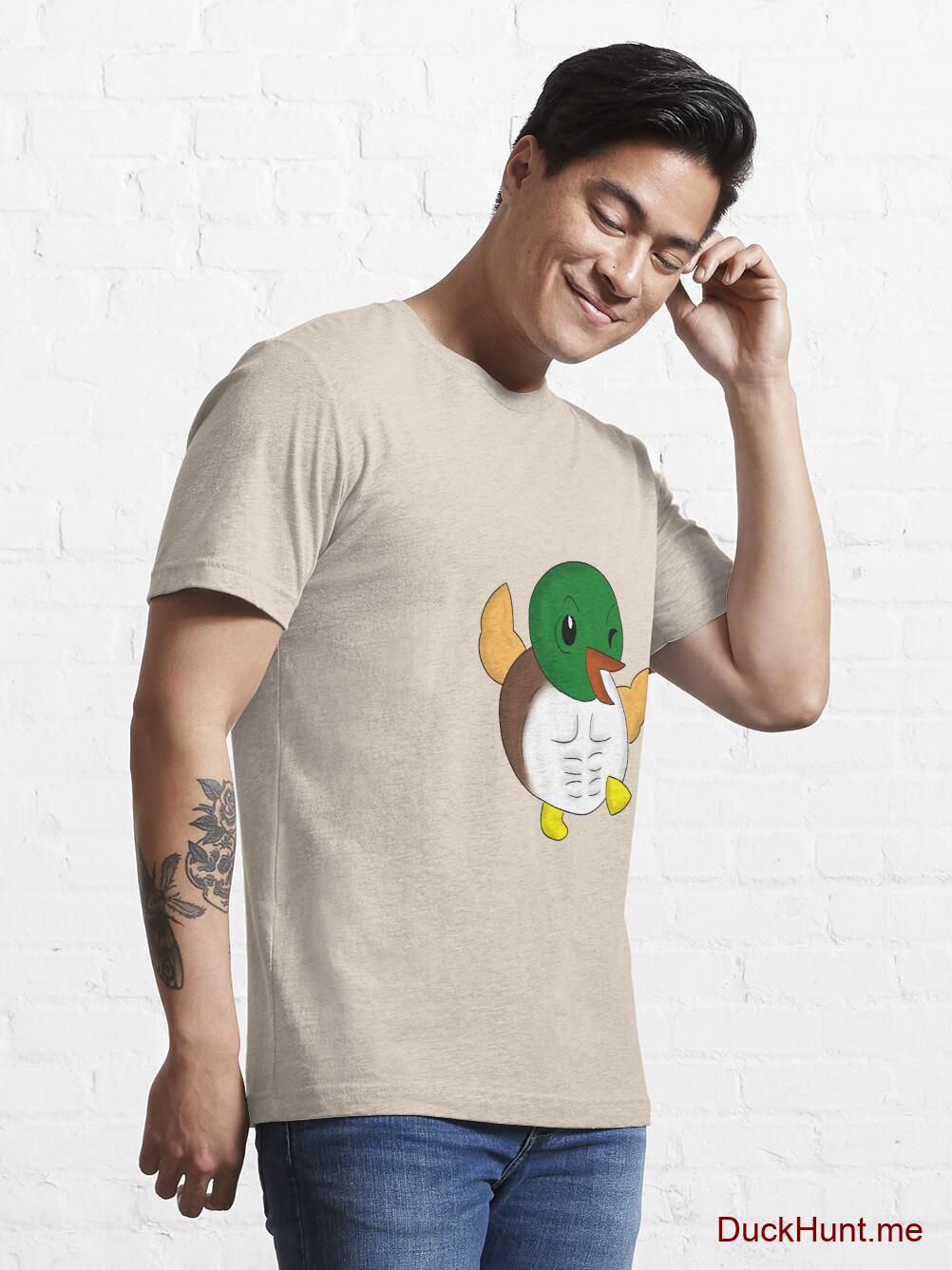 Super duck Creme Essential T-Shirt (Front printed) alternative image 6