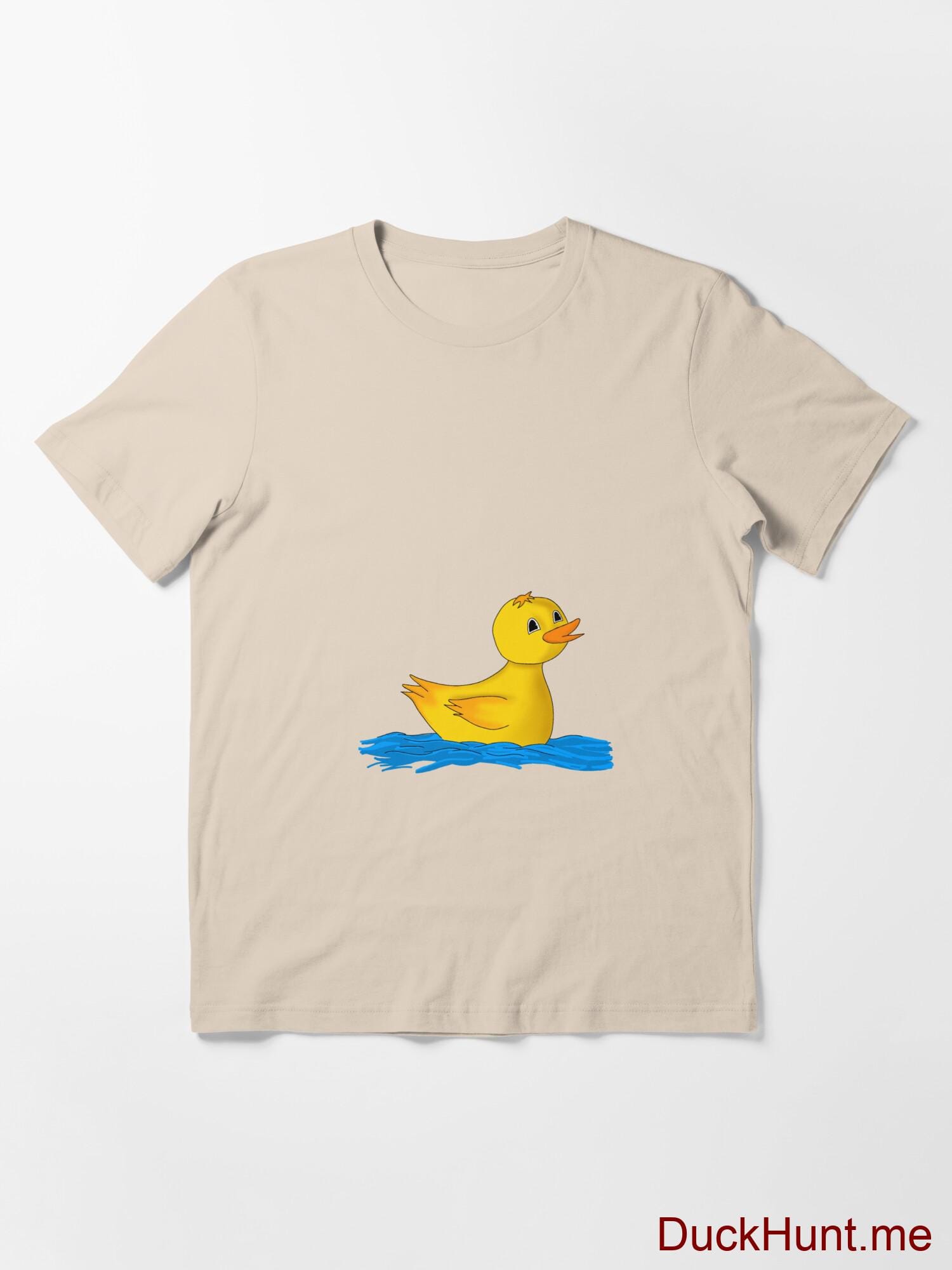 Plastic Duck Creme Essential T-Shirt (Front printed) alternative image 2