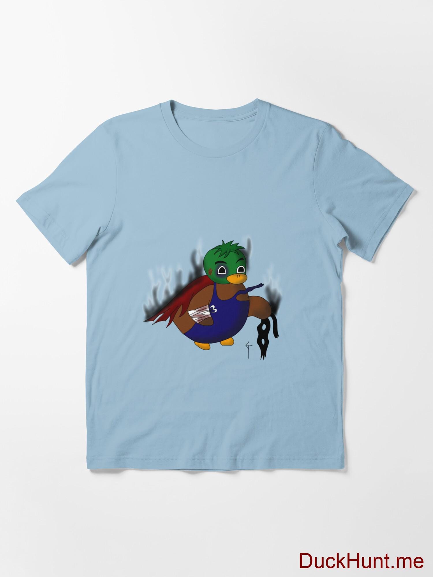 Dead Boss Duck (smoky) Light Blue Essential T-Shirt (Front printed) alternative image 2