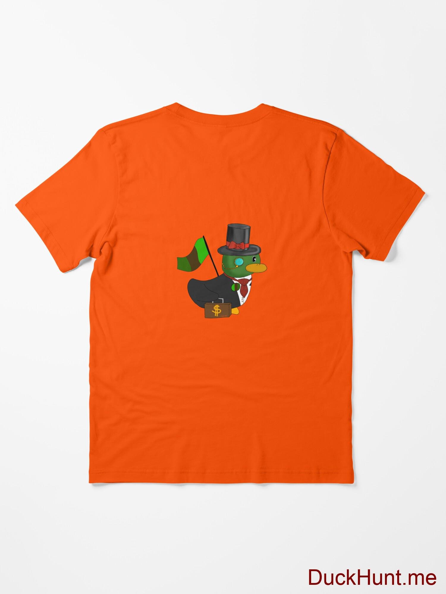 Golden Duck Orange Essential T-Shirt (Back printed) alternative image 1