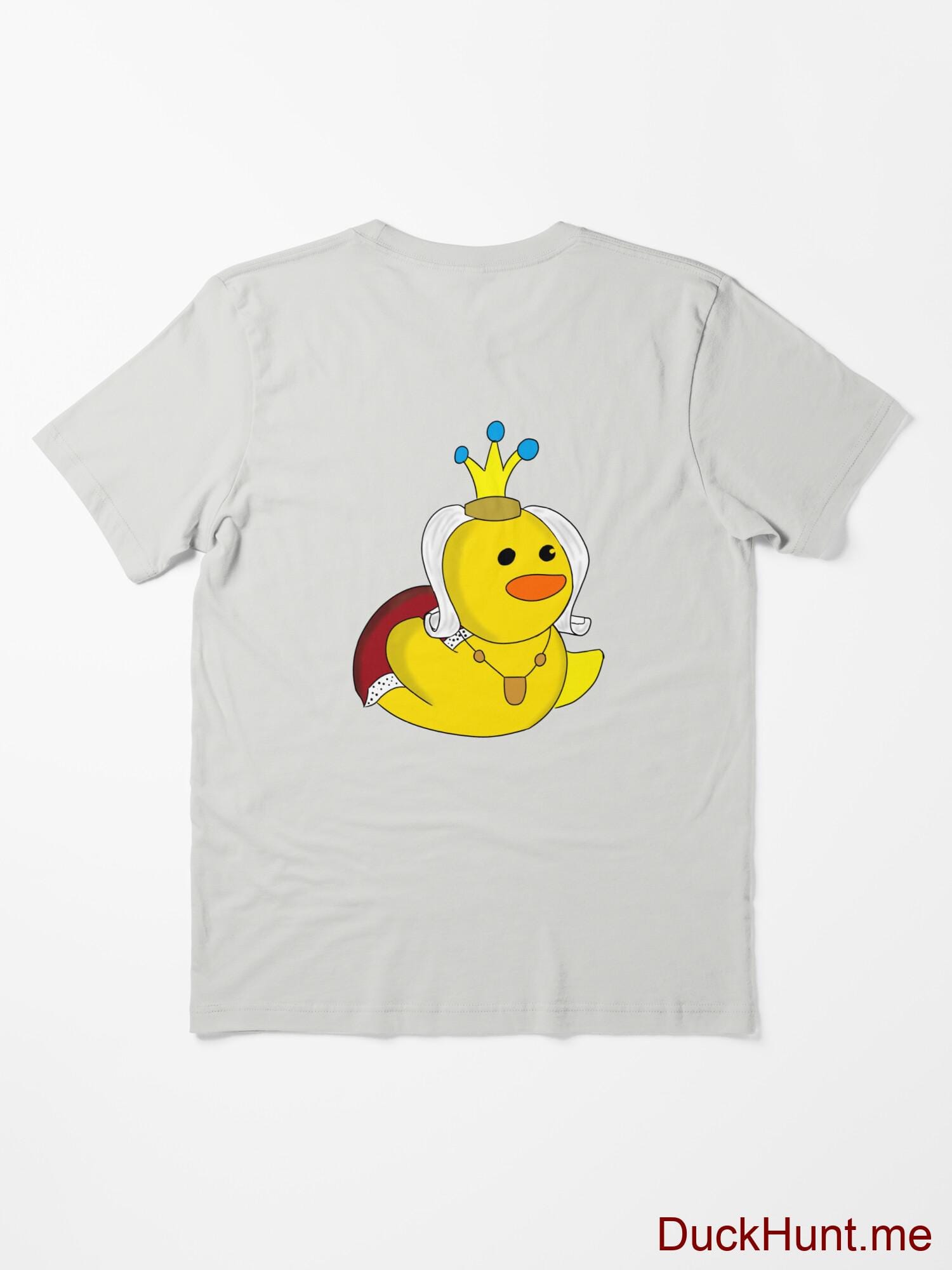 Royal Duck Light Grey Essential T-Shirt (Back printed) alternative image 1