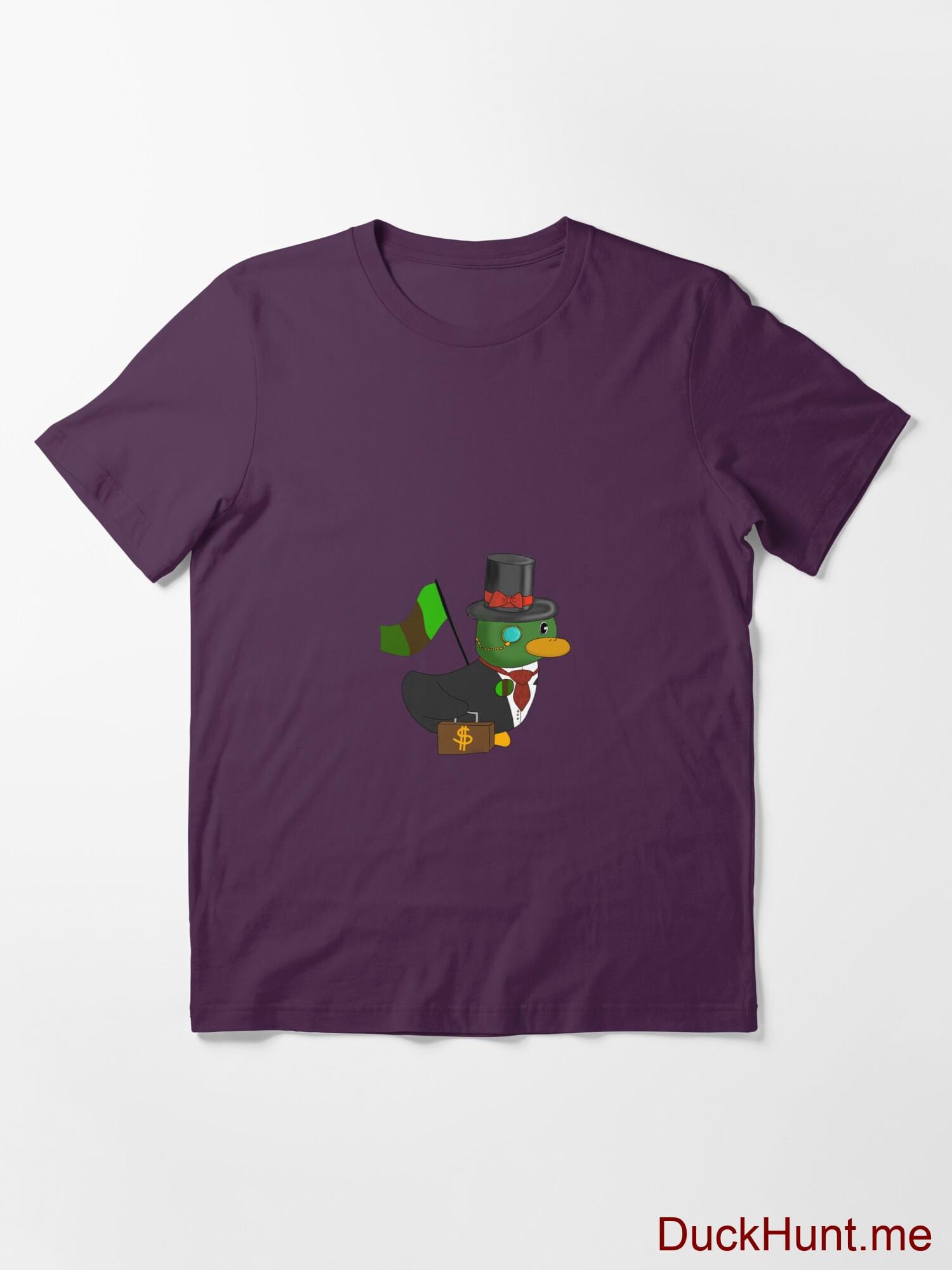 Golden Duck Eggplant Essential T-Shirt (Front printed) alternative image 2