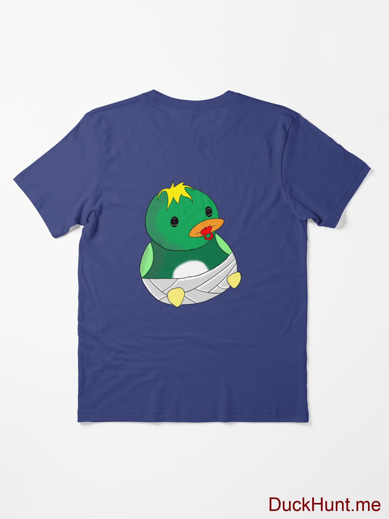 Baby duck Blue Essential T-Shirt (Back printed) alternative image 1