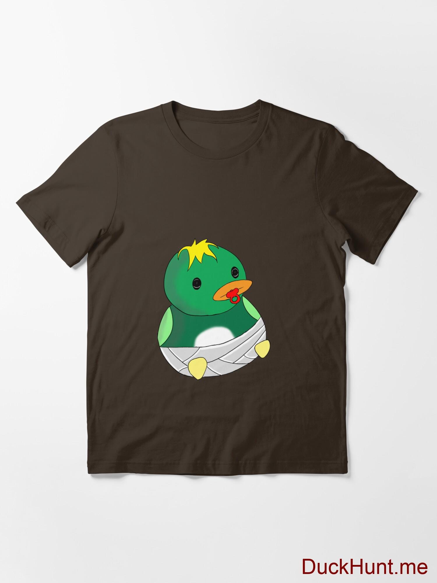 Baby duck Brown Essential T-Shirt (Front printed) alternative image 2