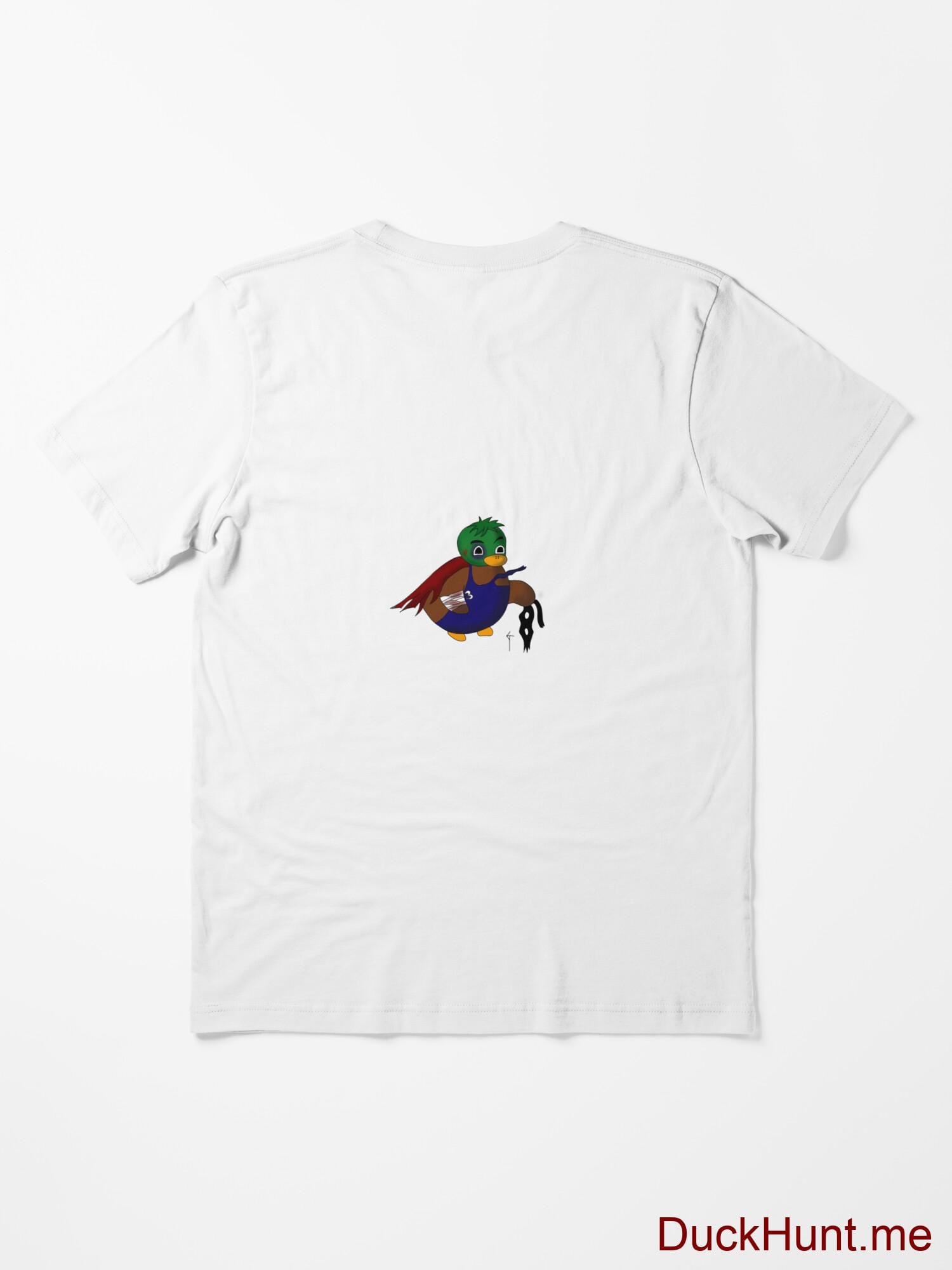 Dead DuckHunt Boss (smokeless) White Essential T-Shirt (Back printed) alternative image 1