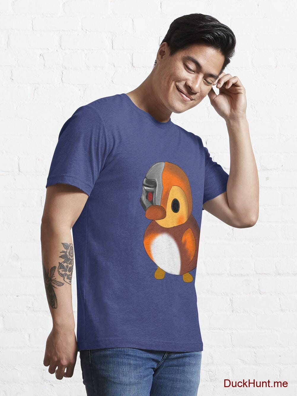 Mechanical Duck Blue Essential T-Shirt (Front printed) alternative image 6