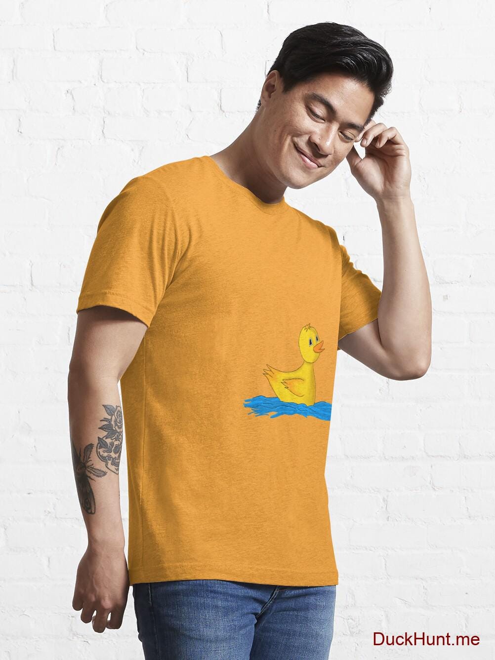 Plastic Duck Gold Essential T-Shirt (Front printed) alternative image 6