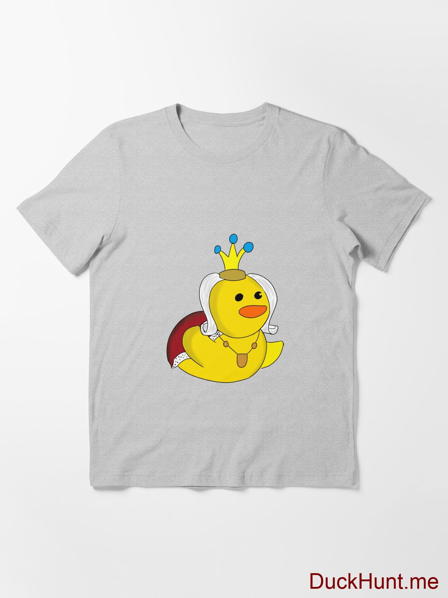 Royal Duck Heather Grey Essential T-Shirt (Front printed) alternative image 2