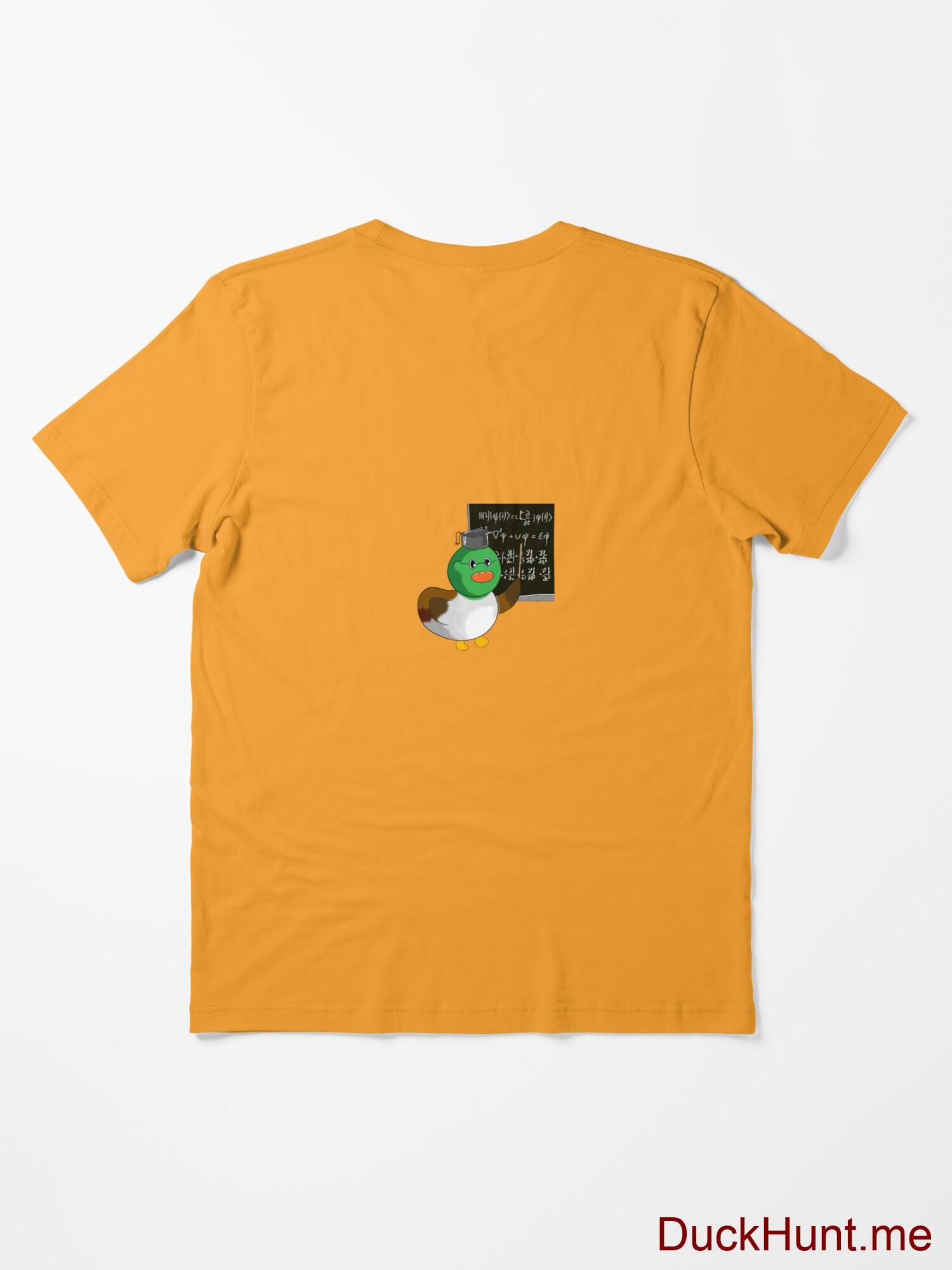Prof Duck Gold Essential T-Shirt (Back printed) alternative image 1