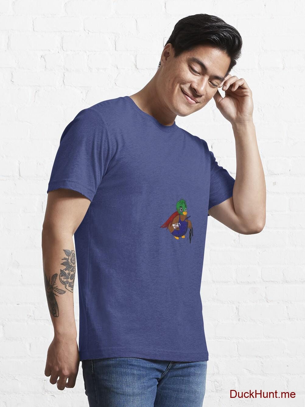 Dead DuckHunt Boss (smokeless) Blue Essential T-Shirt (Front printed) alternative image 6
