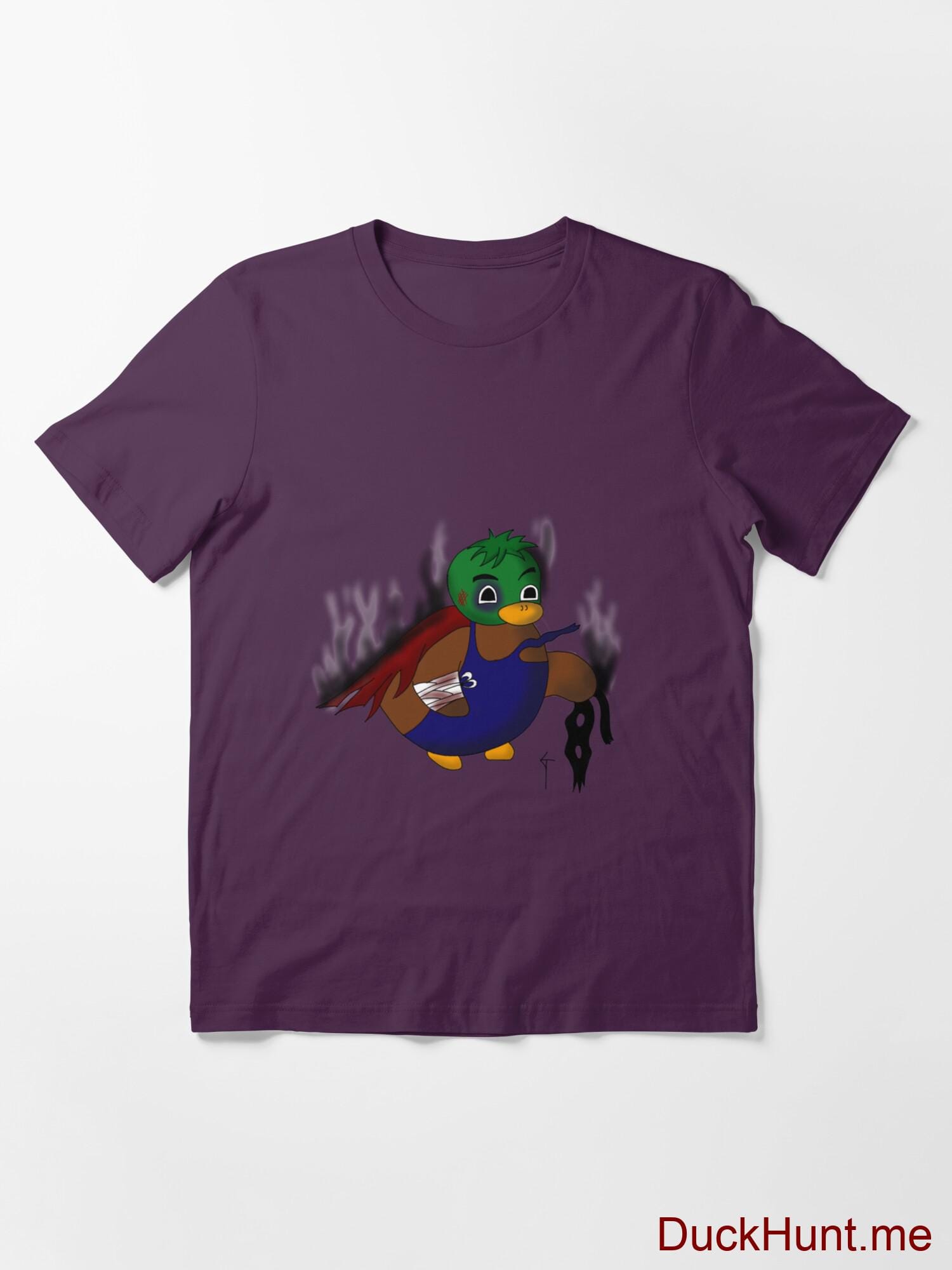 Dead Boss Duck (smoky) Eggplant Essential T-Shirt (Front printed) alternative image 2
