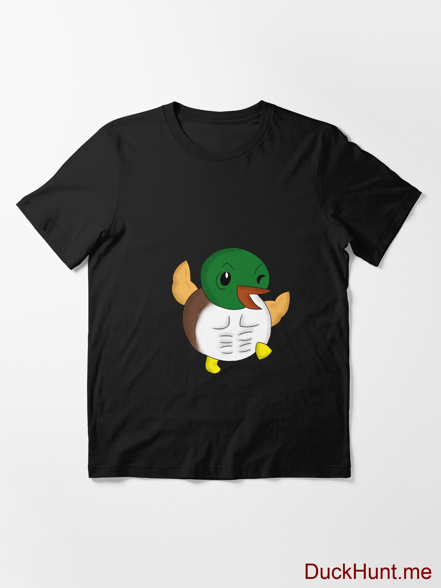 Super duck Black Essential T-Shirt (Front printed) alternative image 2