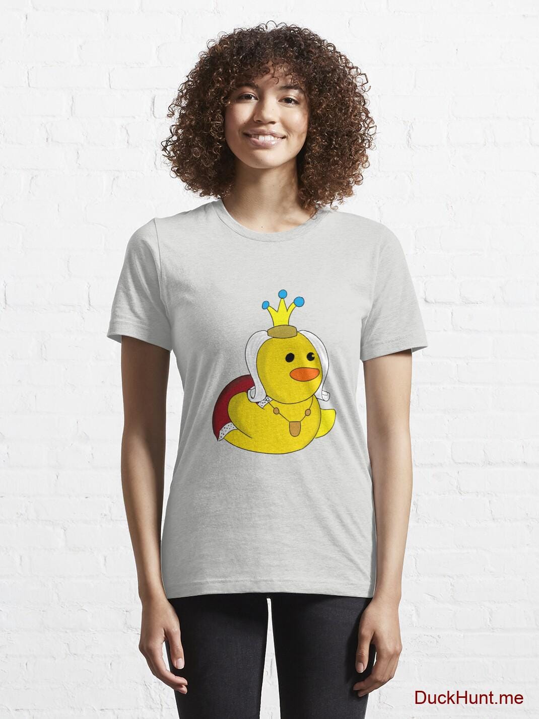 Royal Duck Light Grey Essential T-Shirt (Front printed) alternative image 5