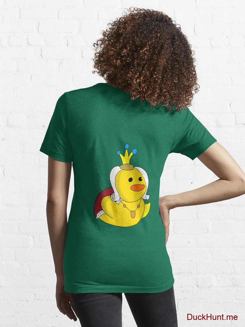 Royal Duck Green Essential T-Shirt (Back printed) alternative image 4