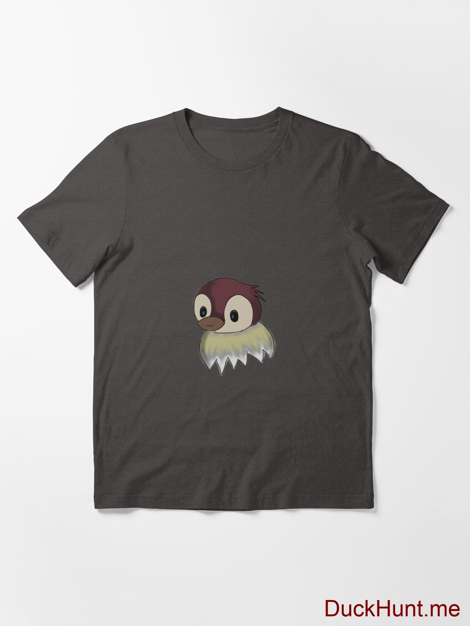 Ghost Duck (fogless) Charcoal Heather Essential T-Shirt (Front printed) alternative image 2