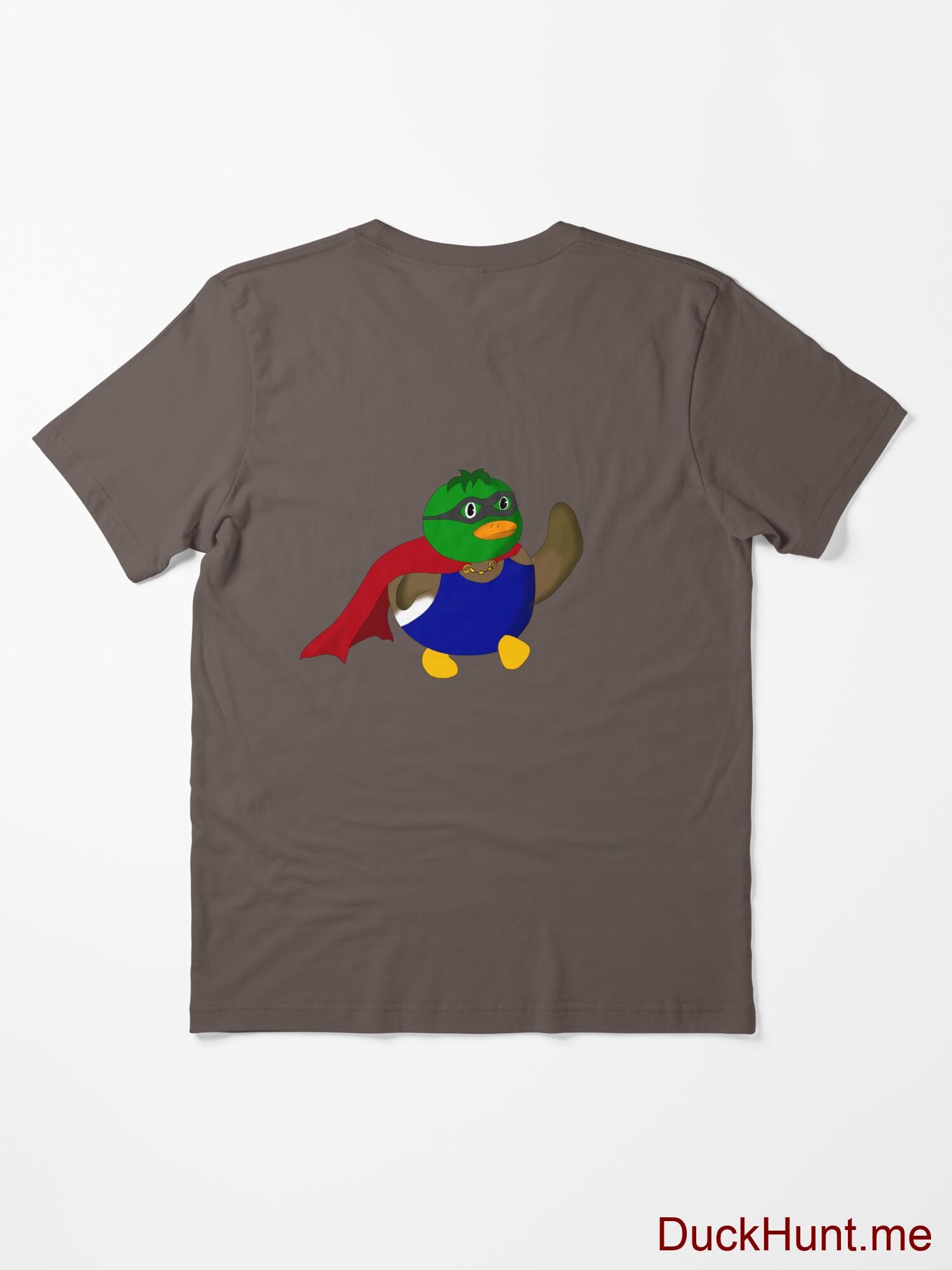 Alive Boss Duck Dark Grey Essential T-Shirt (Back printed) alternative image 1