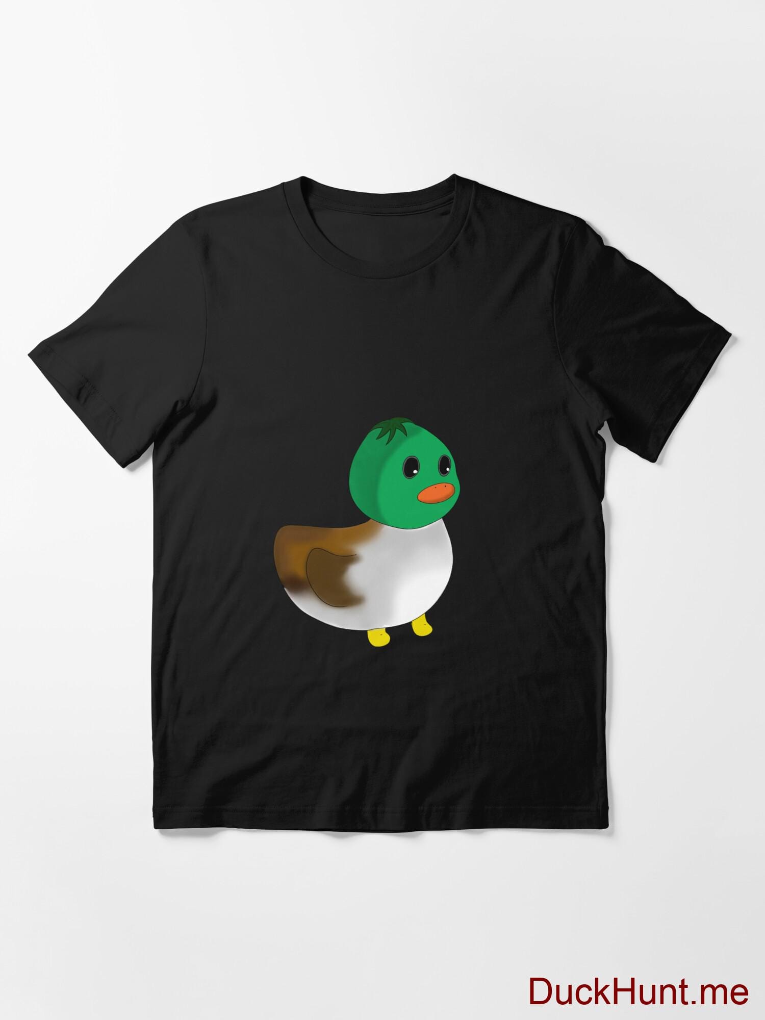 Normal Duck Black Essential T-Shirt (Front printed) alternative image 2