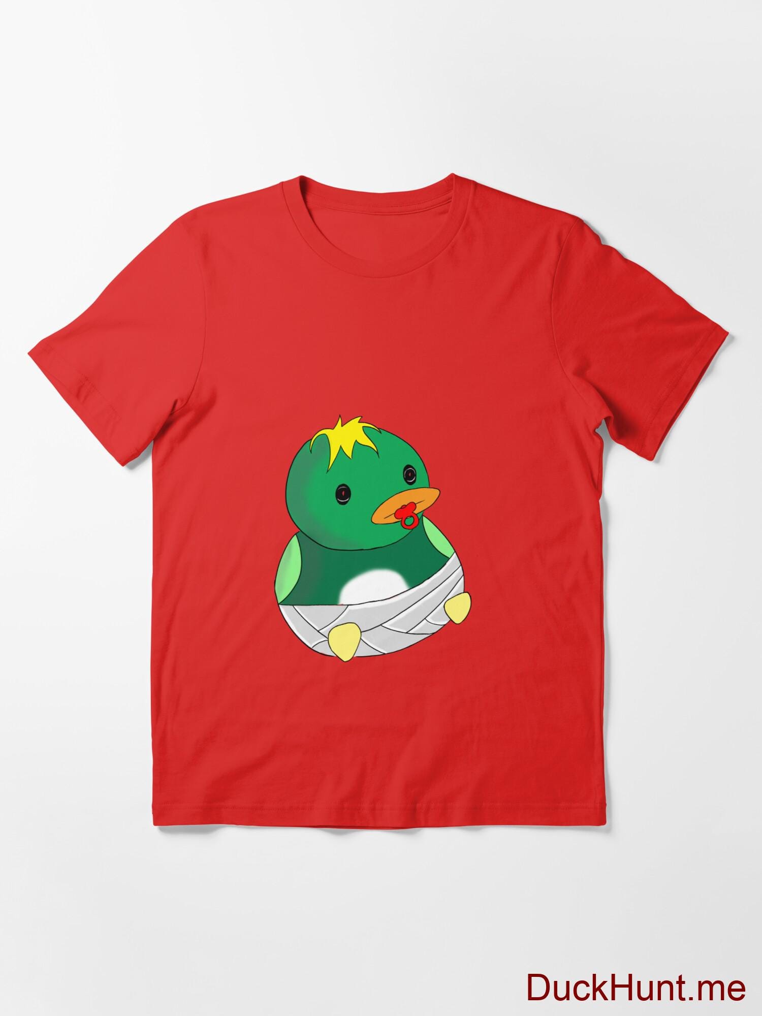 Baby duck Red Essential T-Shirt (Front printed) alternative image 2