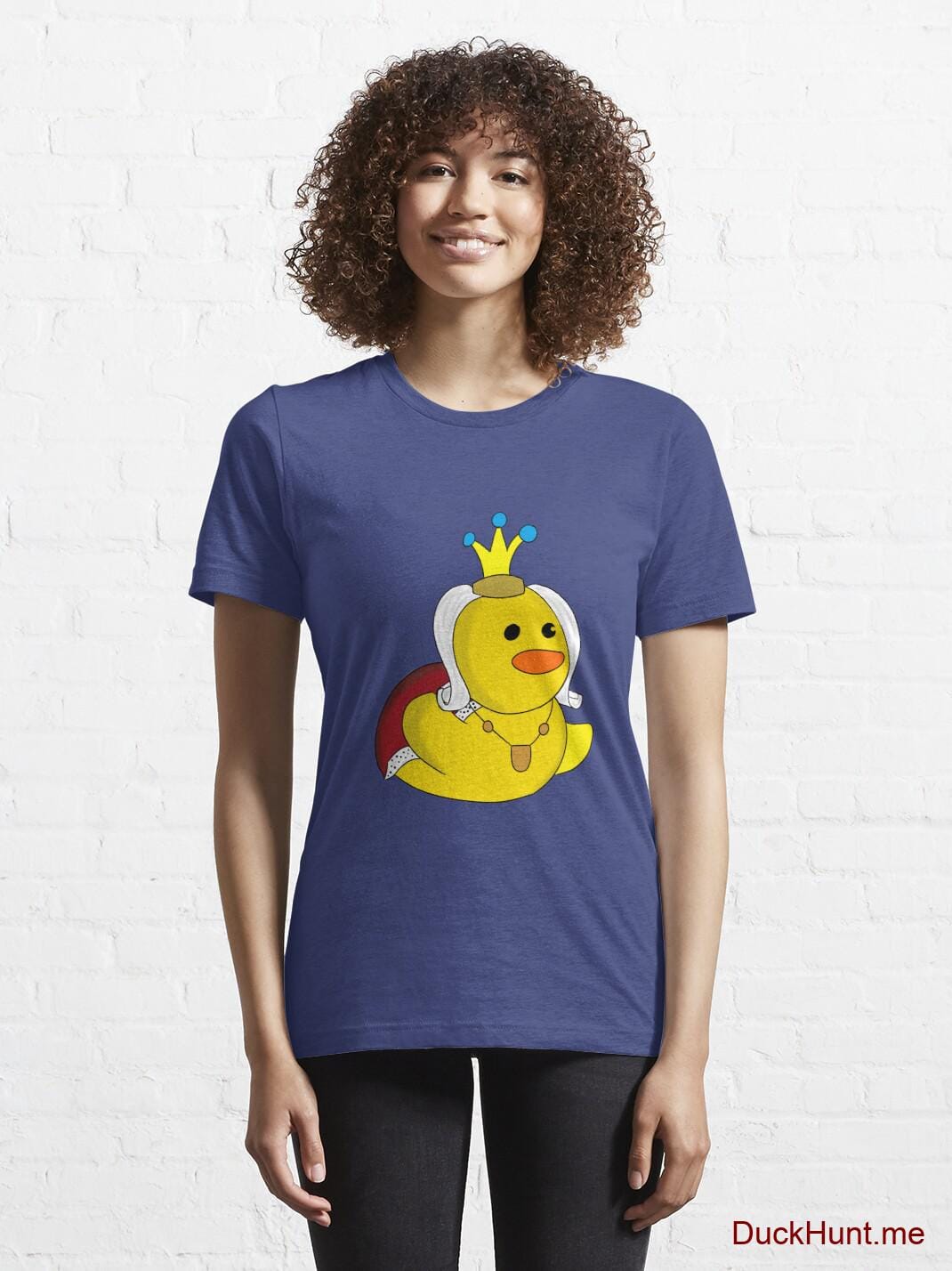 Royal Duck Blue Essential T-Shirt (Front printed) alternative image 5