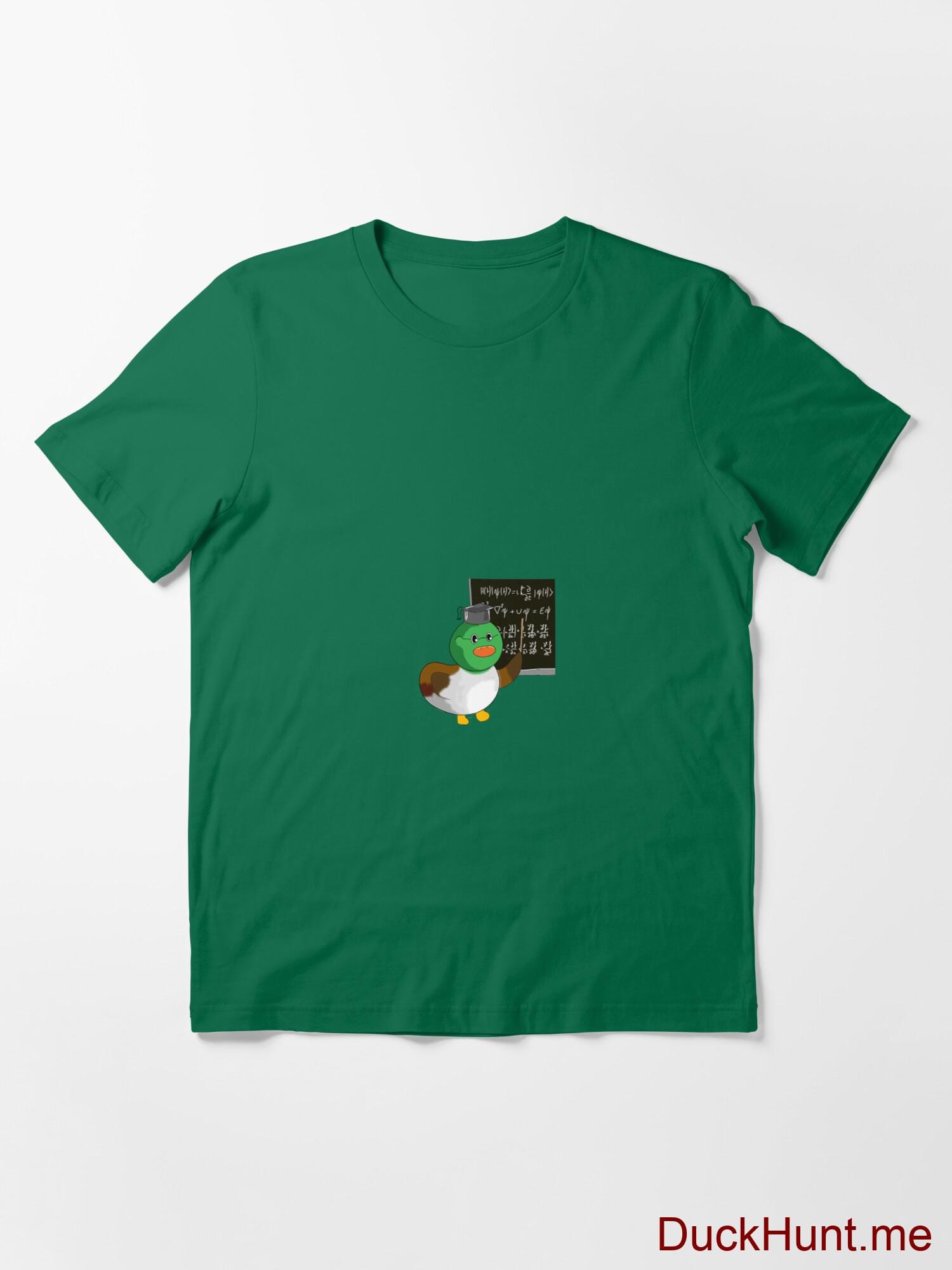Prof Duck Green Essential T-Shirt (Front printed) alternative image 2