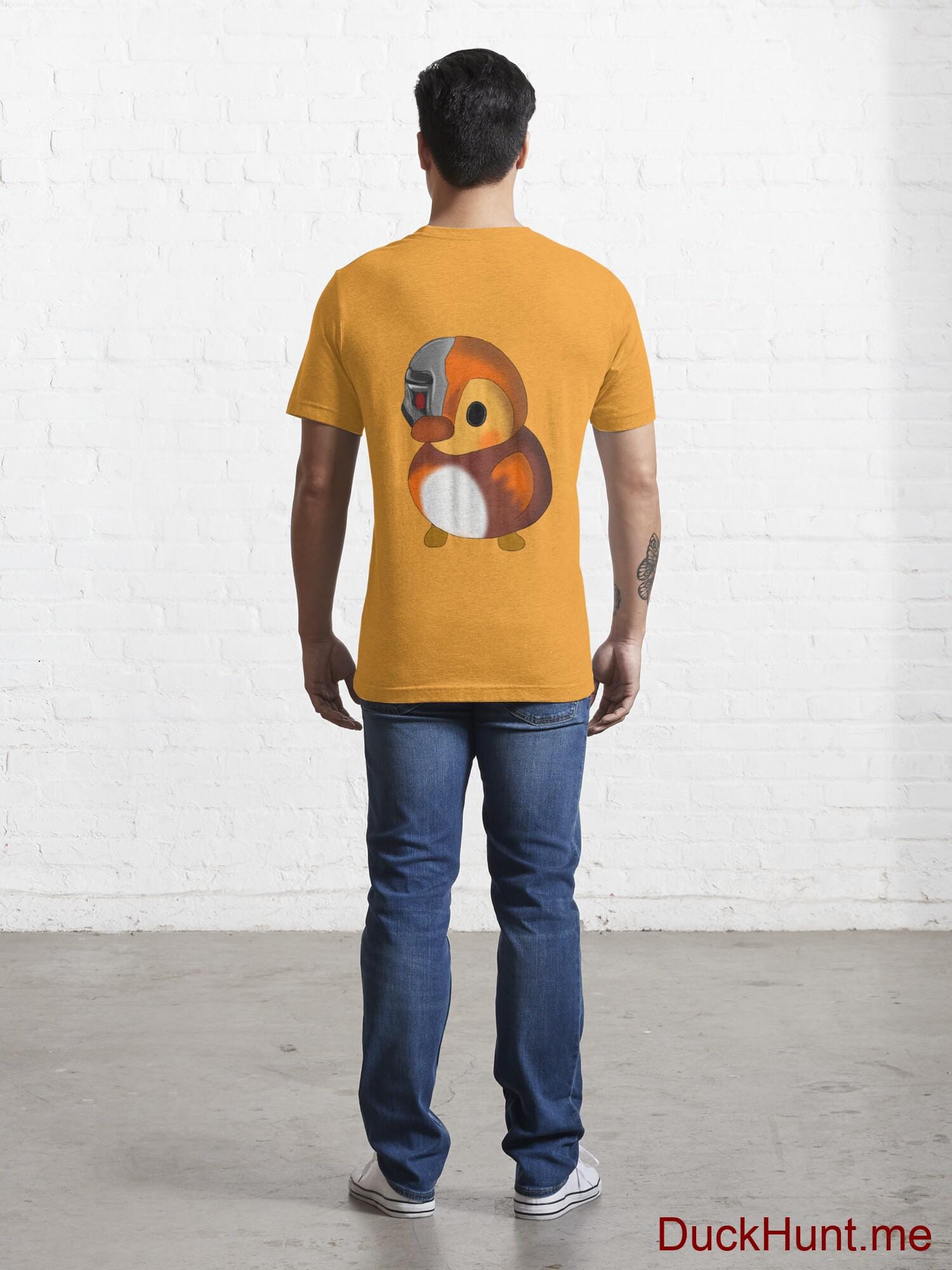 Mechanical Duck Gold Essential T-Shirt (Back printed) alternative image 3