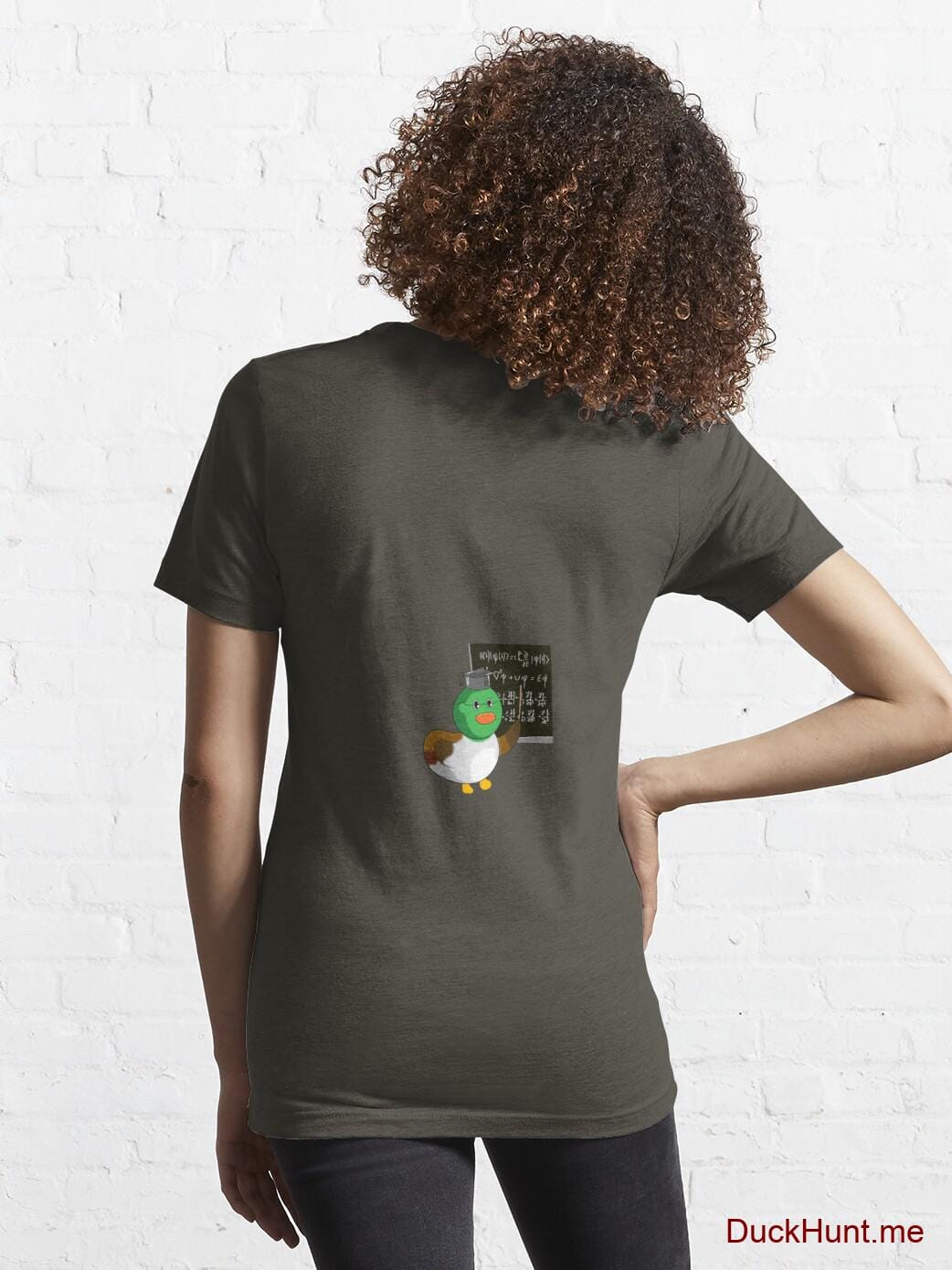 Prof Duck Army Essential T-Shirt (Back printed) alternative image 4
