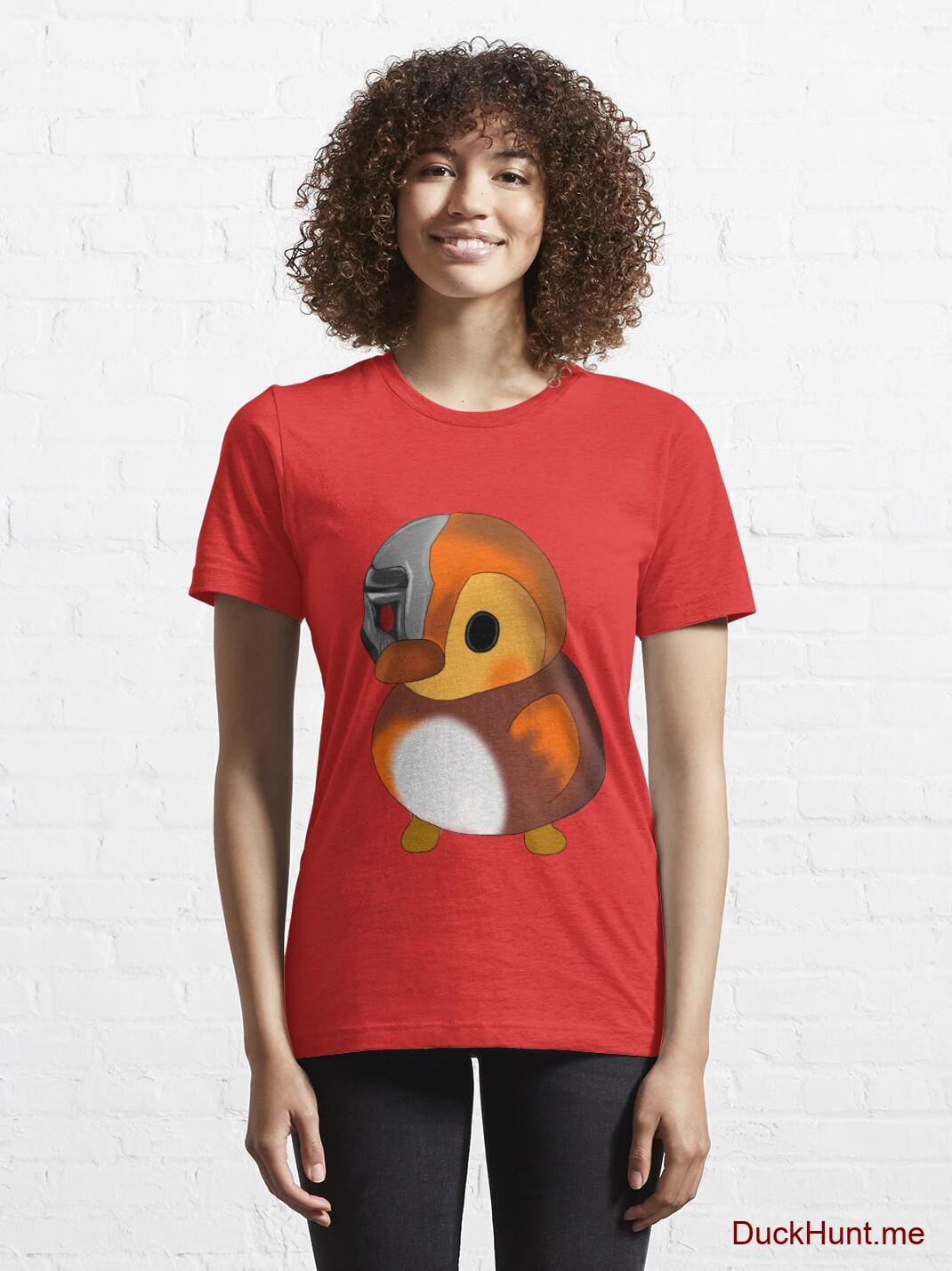 Mechanical Duck Red Essential T-Shirt (Front printed) alternative image 5