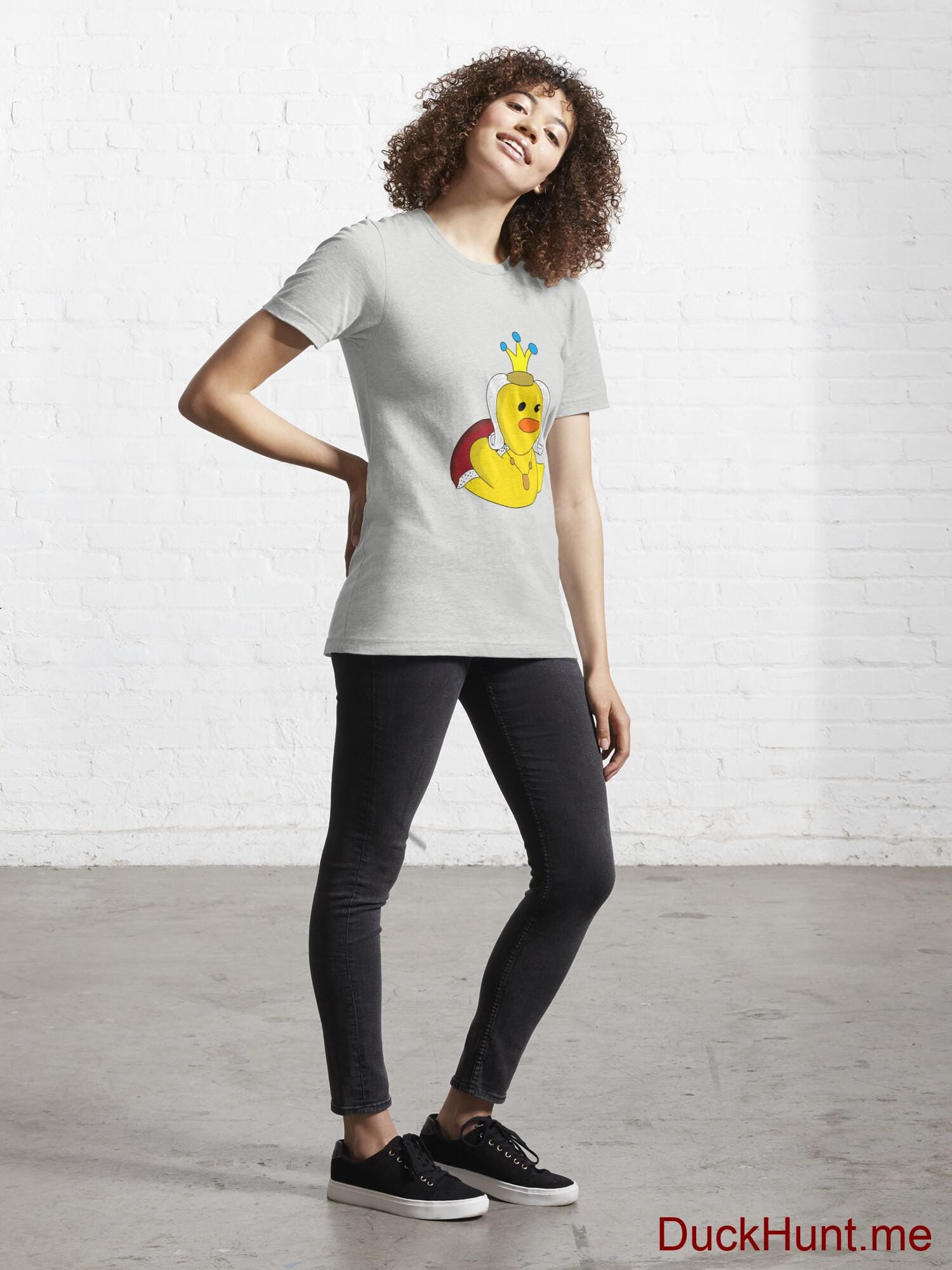 Royal Duck Light Grey Essential T-Shirt (Front printed) alternative image 3