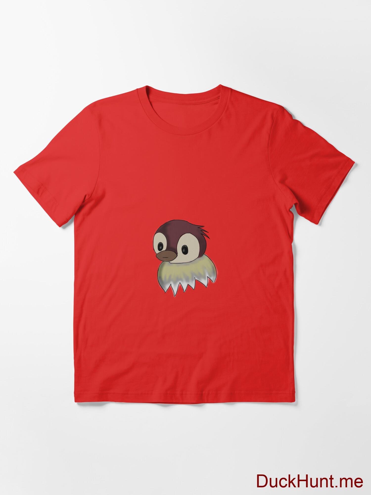 Ghost Duck (fogless) Red Essential T-Shirt (Front printed) alternative image 2