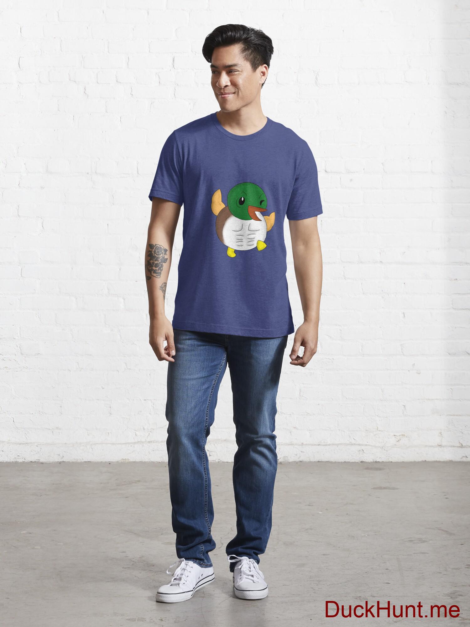 Super duck Blue Essential T-Shirt (Front printed) alternative image 4
