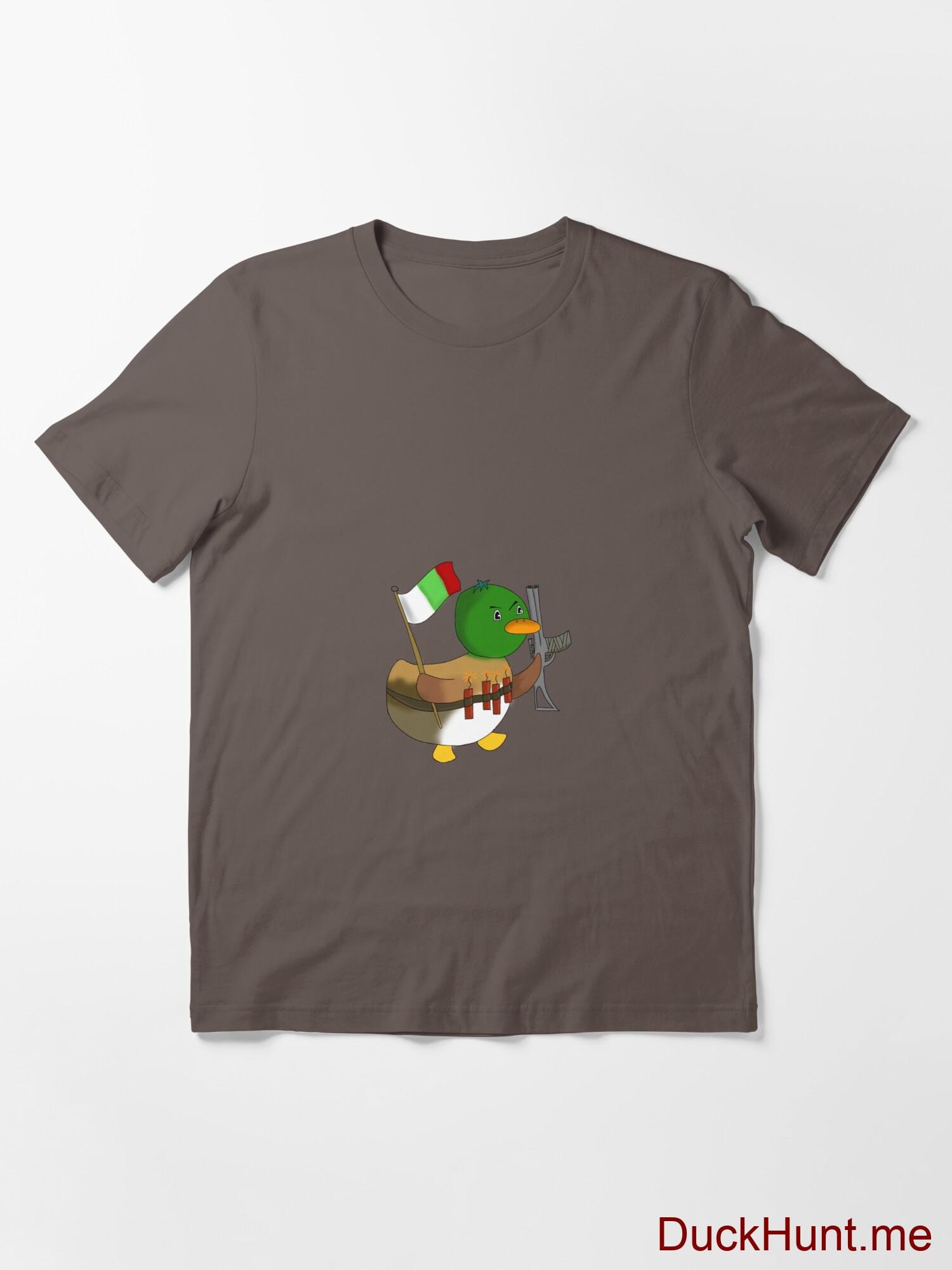 Kamikaze Duck Dark Grey Essential T-Shirt (Front printed) alternative image 2