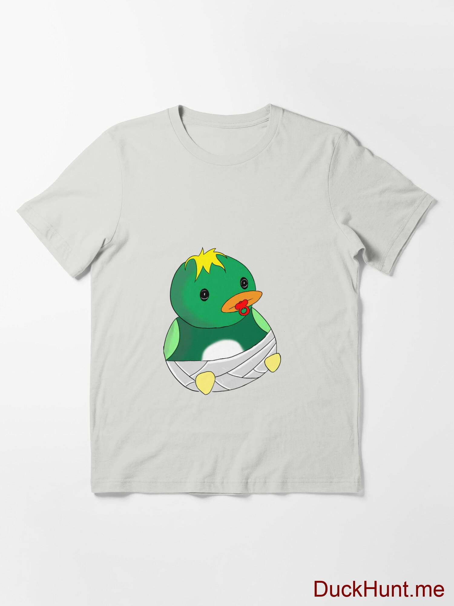 Baby duck Light Grey Essential T-Shirt (Front printed) alternative image 2