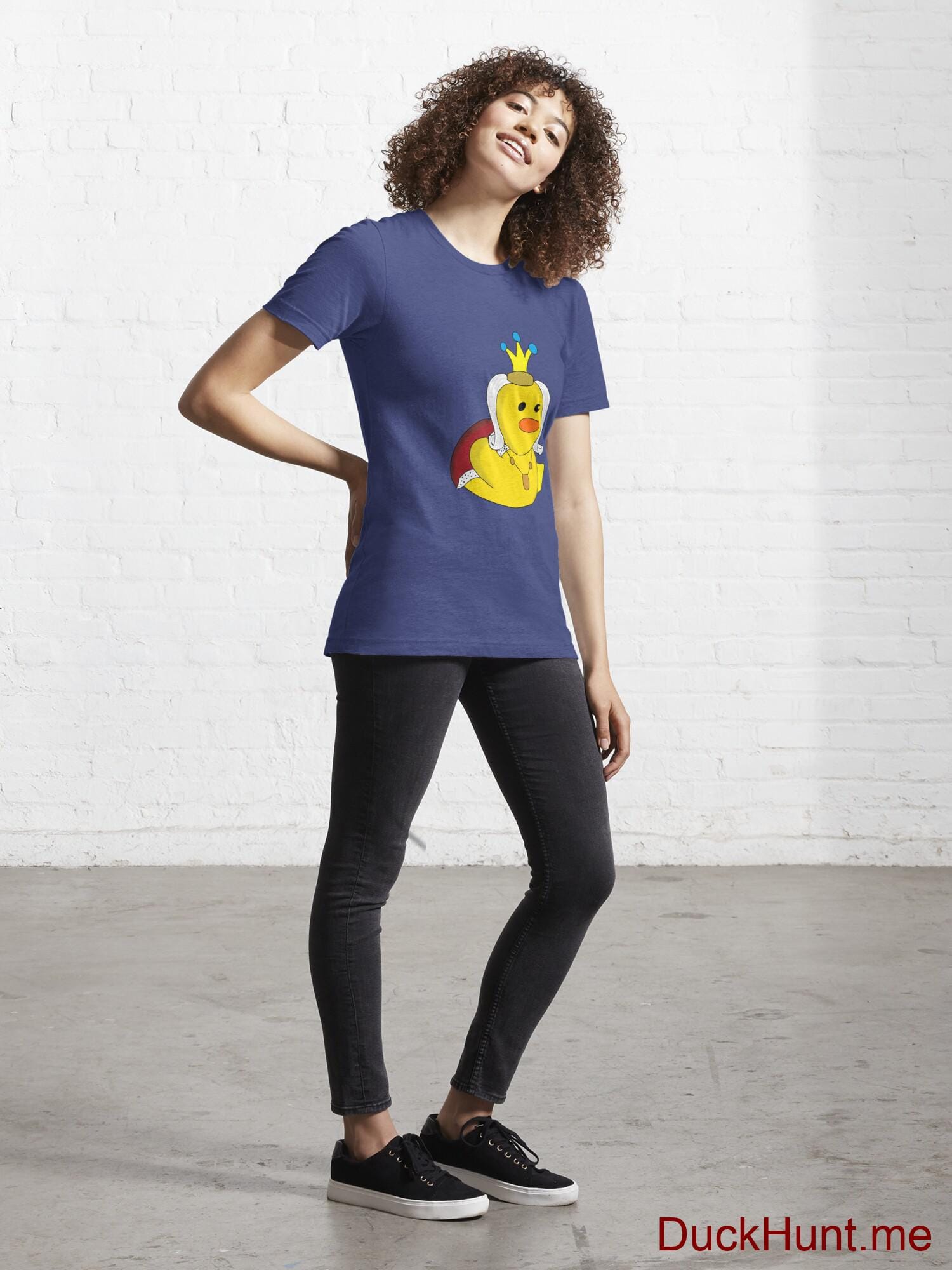 Royal Duck Blue Essential T-Shirt (Front printed) alternative image 3