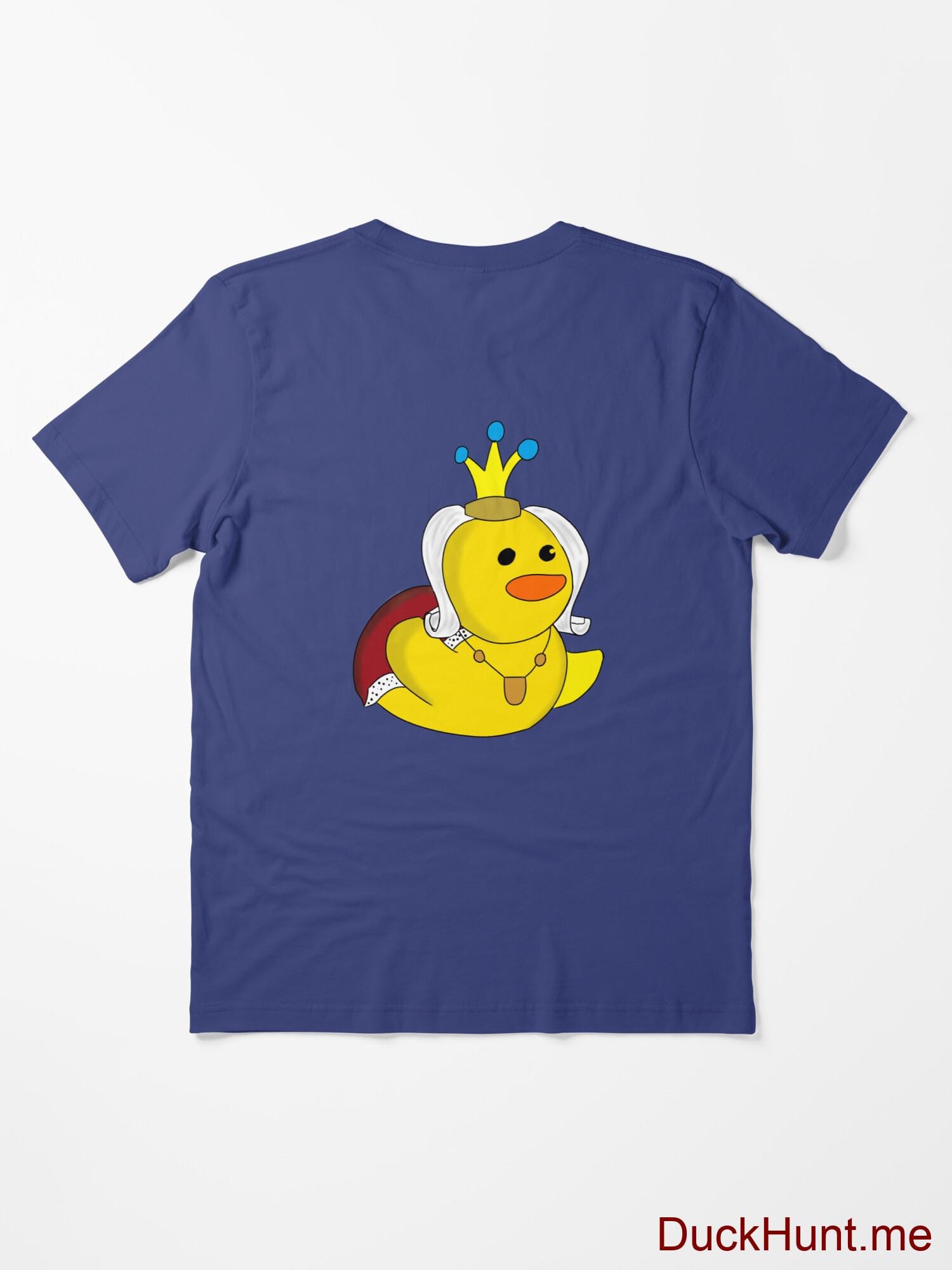 Royal Duck Blue Essential T-Shirt (Back printed) alternative image 1