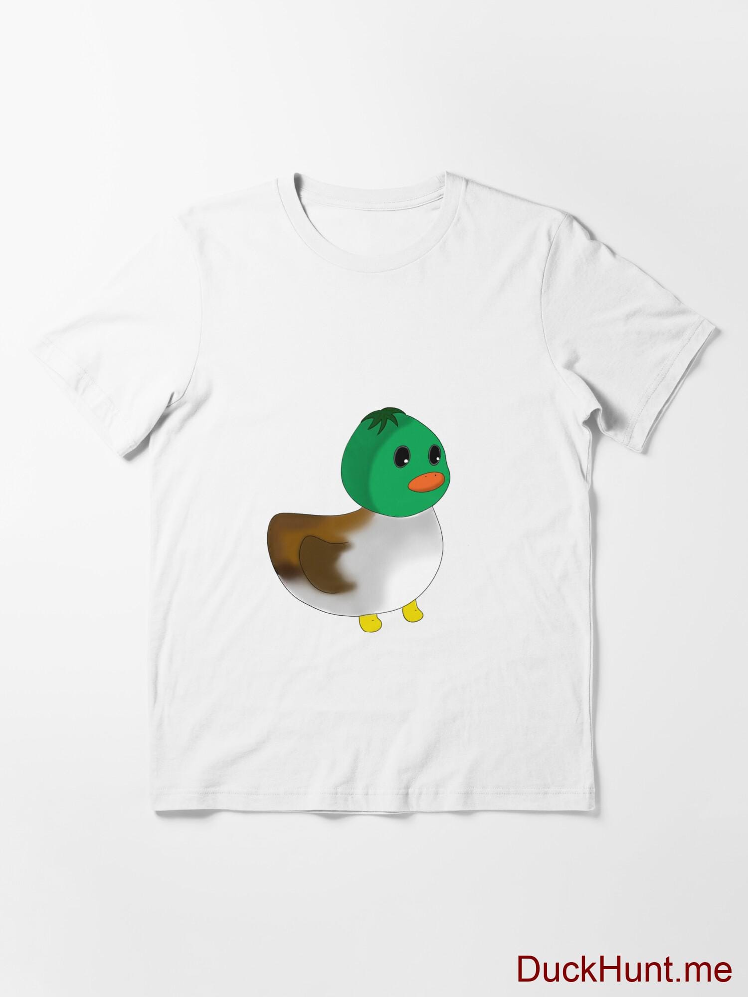 Normal Duck White Essential T-Shirt (Front printed) alternative image 2