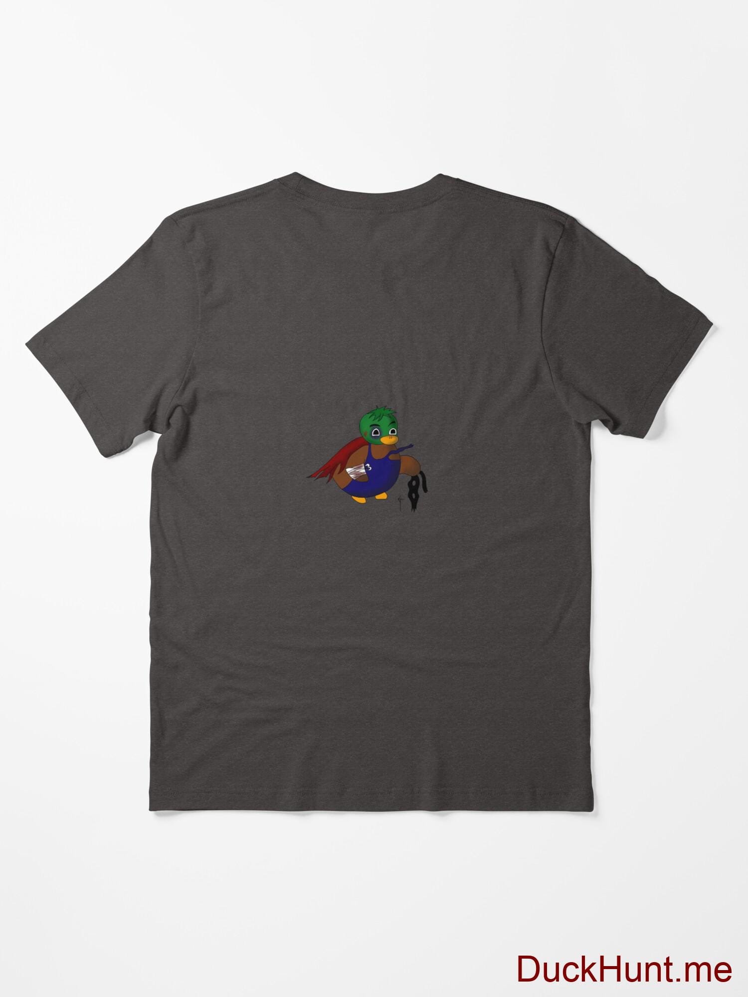 Dead DuckHunt Boss (smokeless) Charcoal Heather Essential T-Shirt (Back printed) alternative image 1