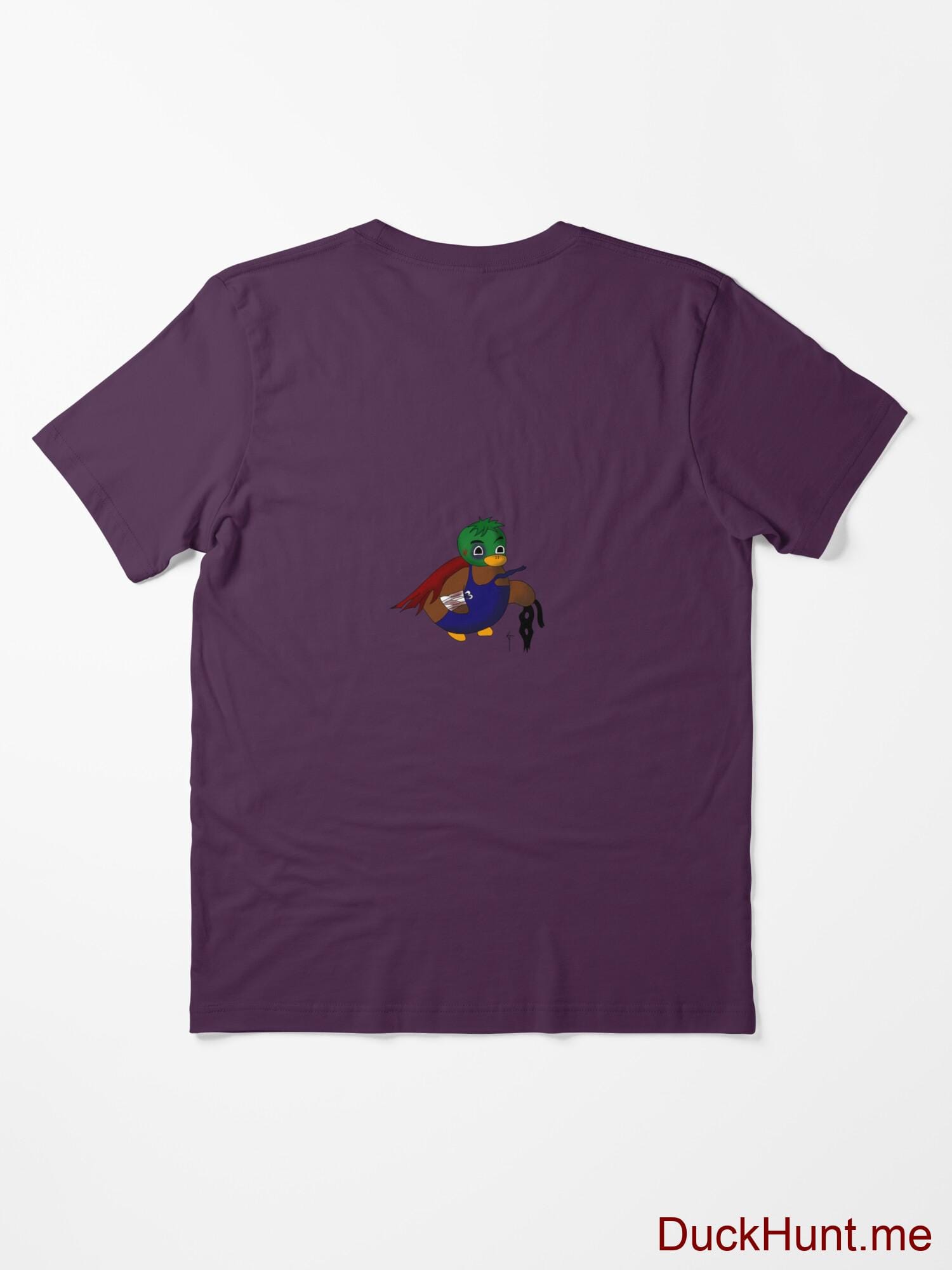 Dead DuckHunt Boss (smokeless) Eggplant Essential T-Shirt (Back printed) alternative image 1