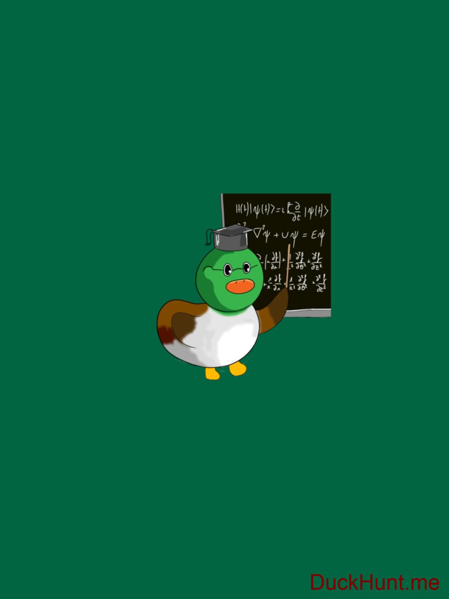 Prof Duck Green Essential T-Shirt (Front printed) alternative image 1