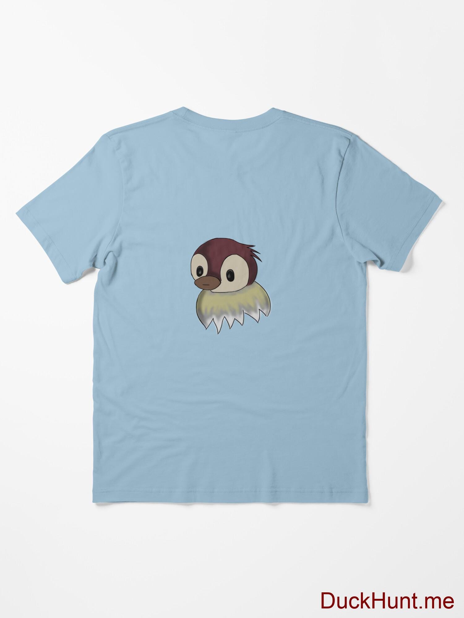 Ghost Duck (fogless) Light Blue Essential T-Shirt (Back printed) alternative image 1