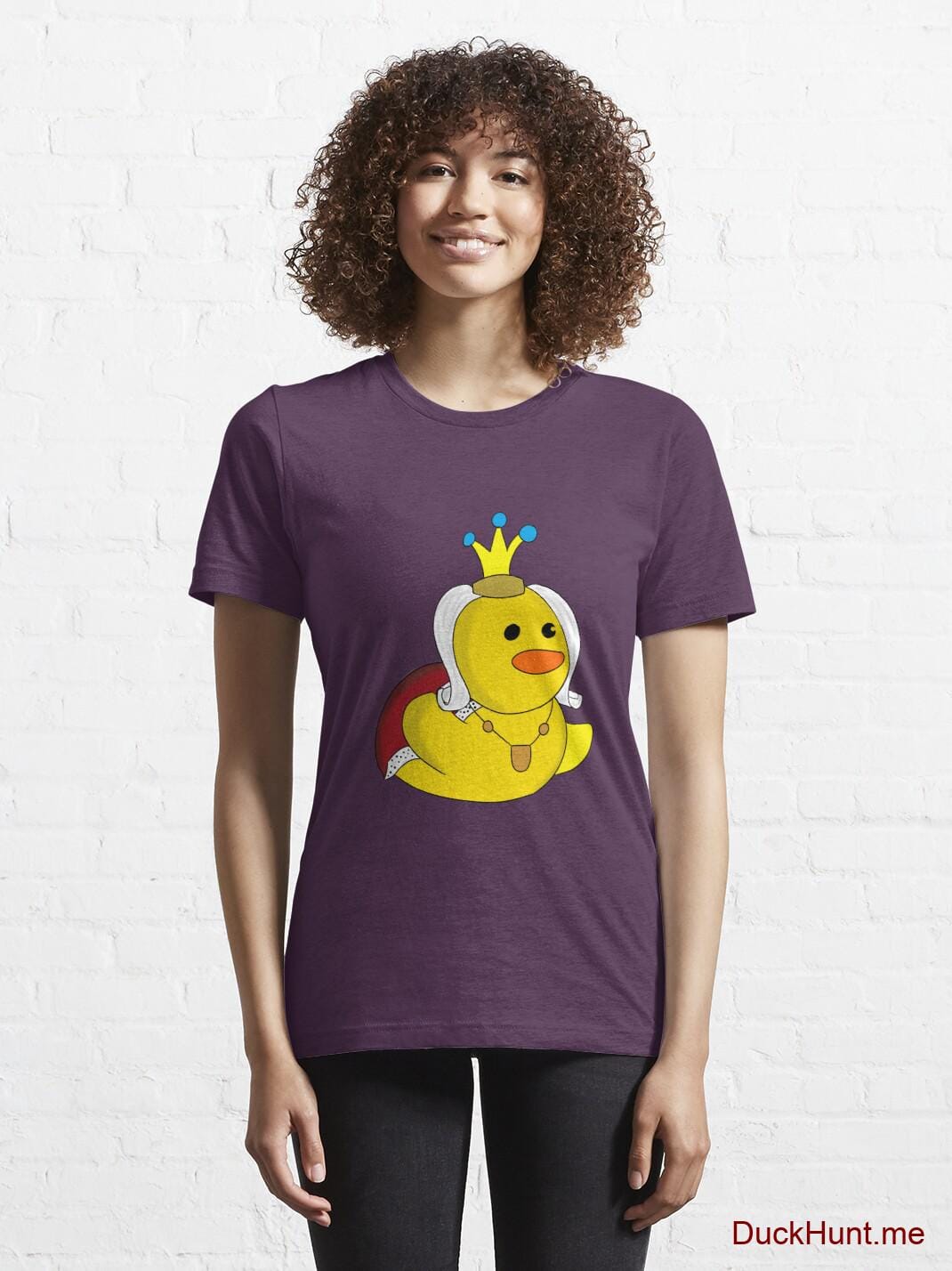 Royal Duck Eggplant Essential T-Shirt (Front printed) alternative image 5