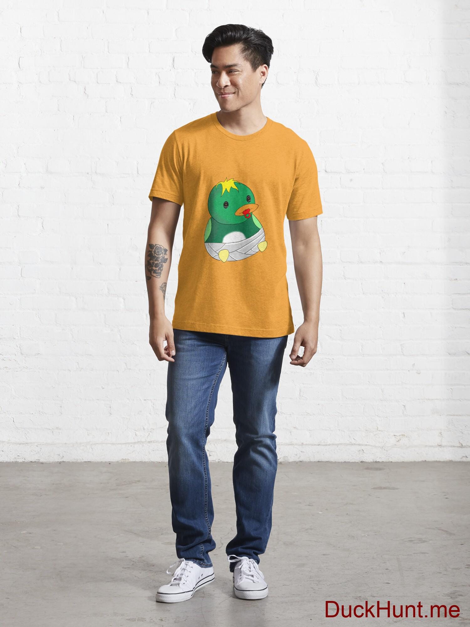 Baby duck Gold Essential T-Shirt (Front printed) alternative image 4