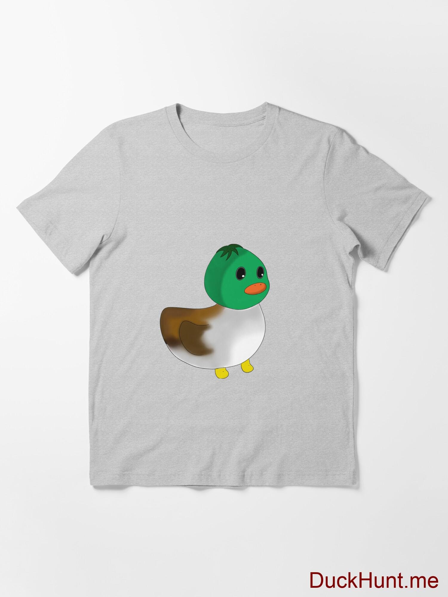 Normal Duck Heather Grey Essential T-Shirt (Front printed) alternative image 2