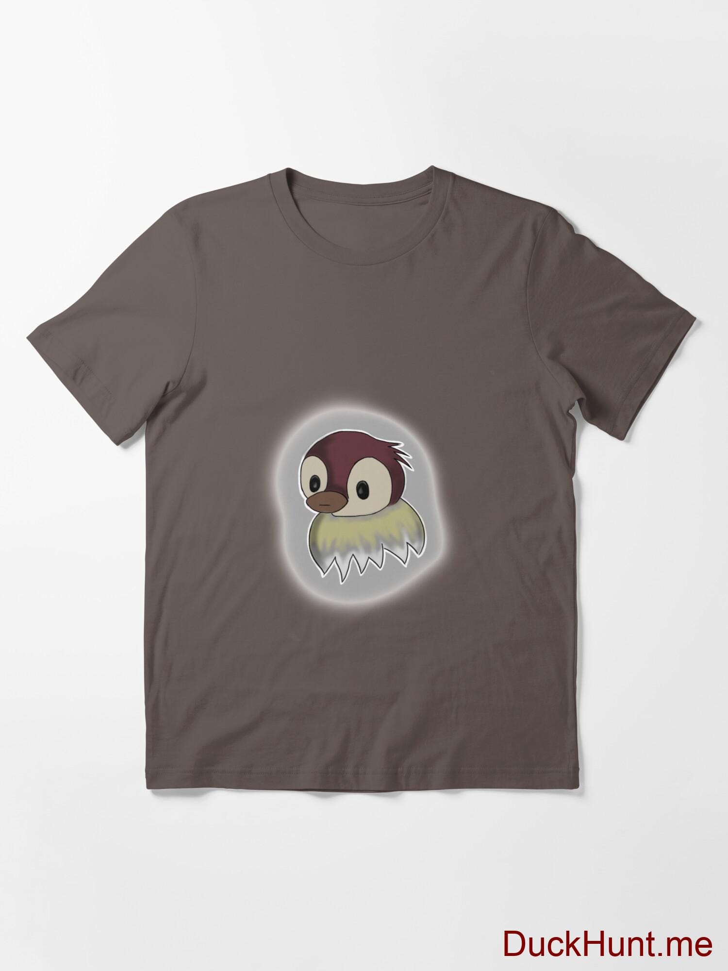 Ghost Duck (foggy) Dark Grey Essential T-Shirt (Front printed) alternative image 2