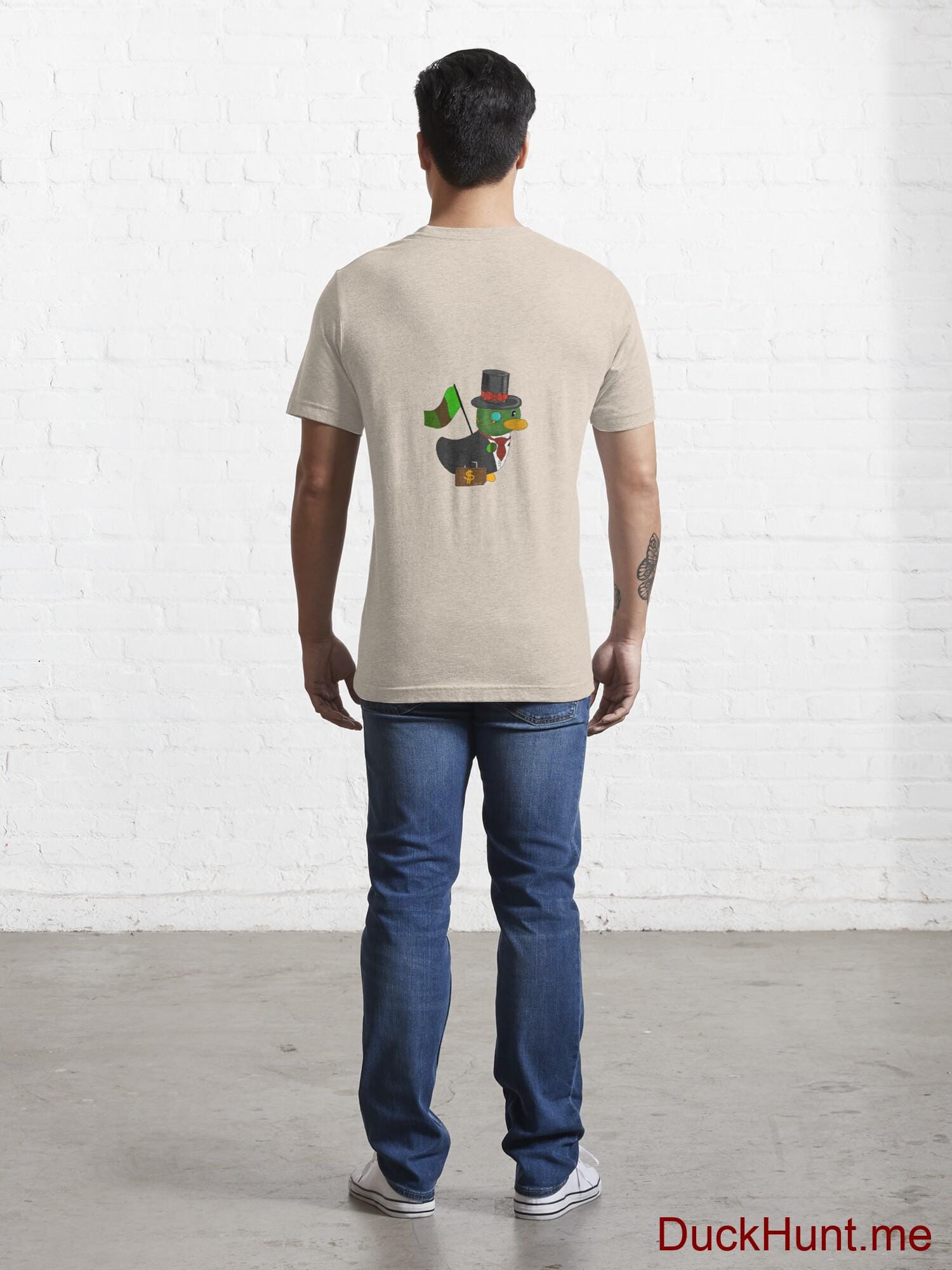 Golden Duck Creme Essential T-Shirt (Back printed) alternative image 3