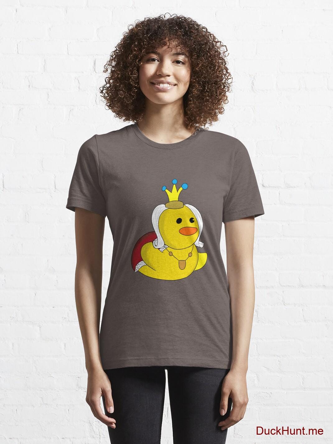Royal Duck Dark Grey Essential T-Shirt (Front printed) alternative image 5