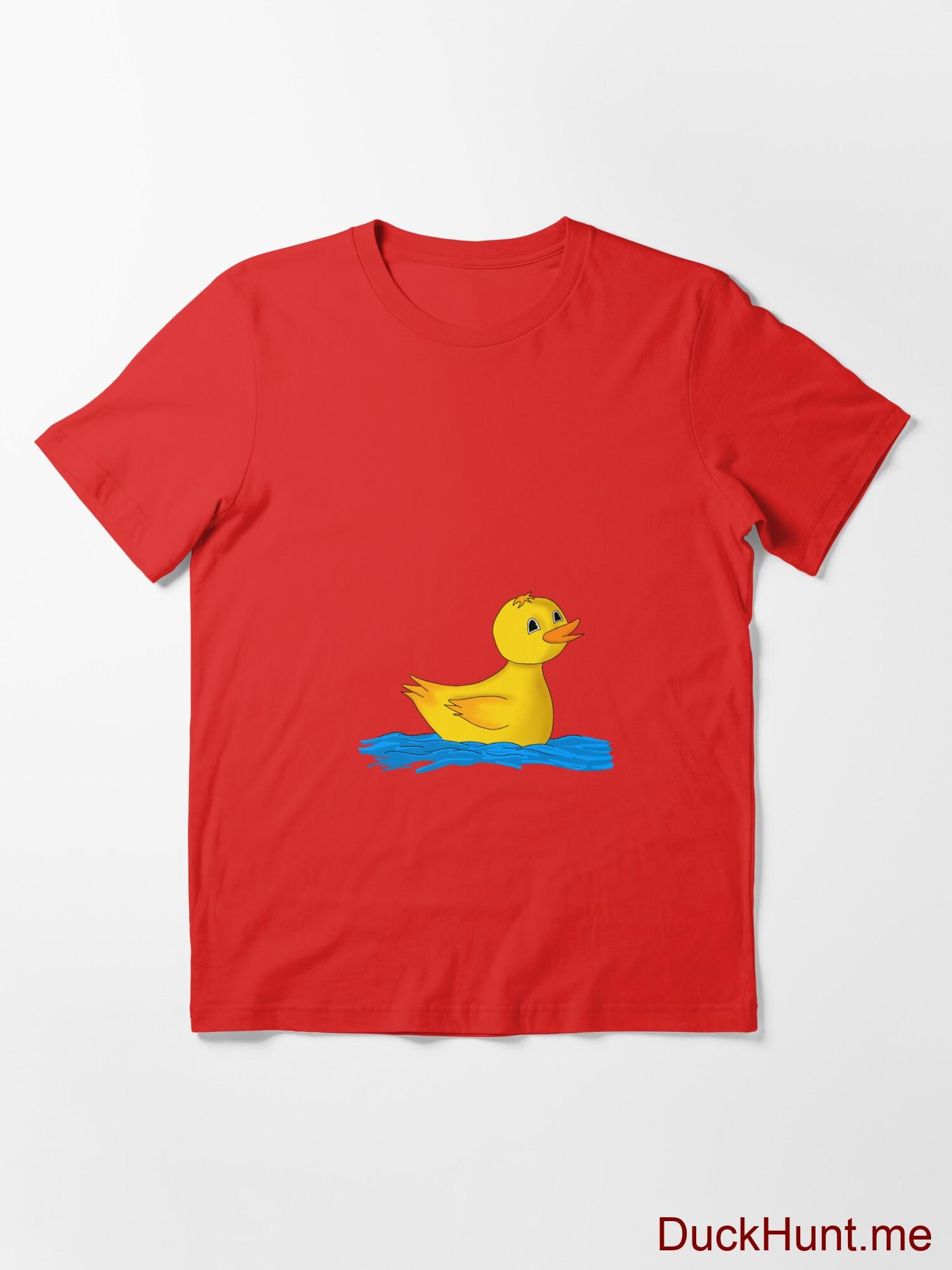 Plastic Duck Red Essential T-Shirt (Front printed) alternative image 2