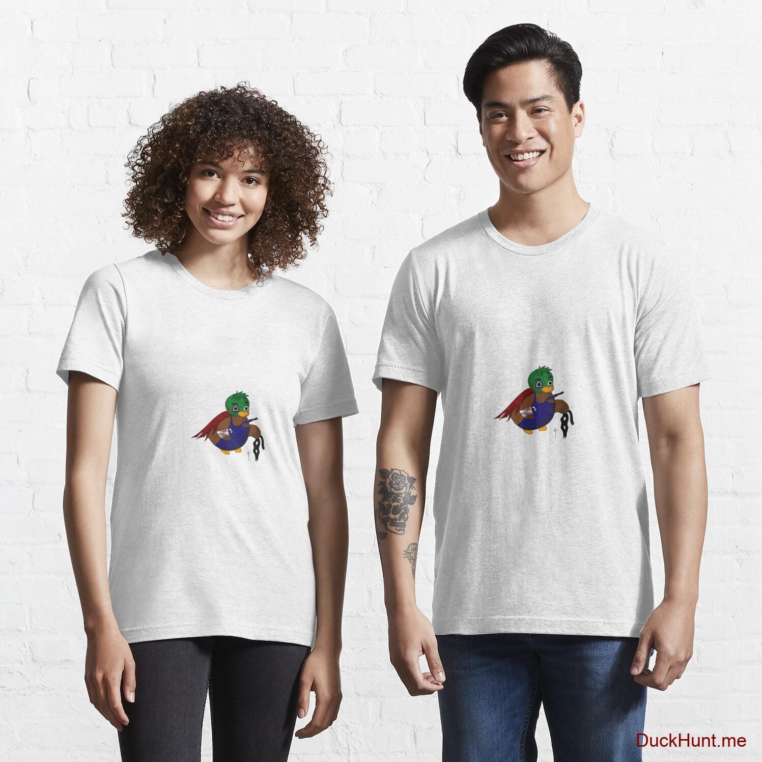 Dead DuckHunt Boss (smokeless) White Essential T-Shirt (Front printed)